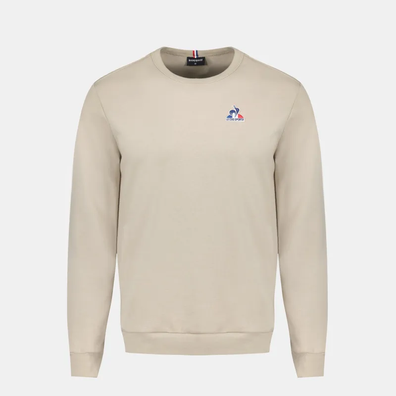 2610326-ESS Crew Sweat N°1 M peyote | Sweat col rond Homme sold by Le Coq Sportif