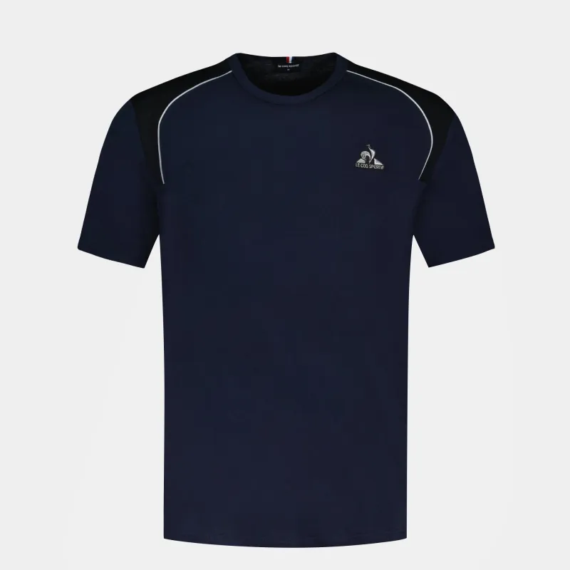 T-shirt Coq d'argent en jersey de coton avec détails texturés sold by Le Coq Sportif