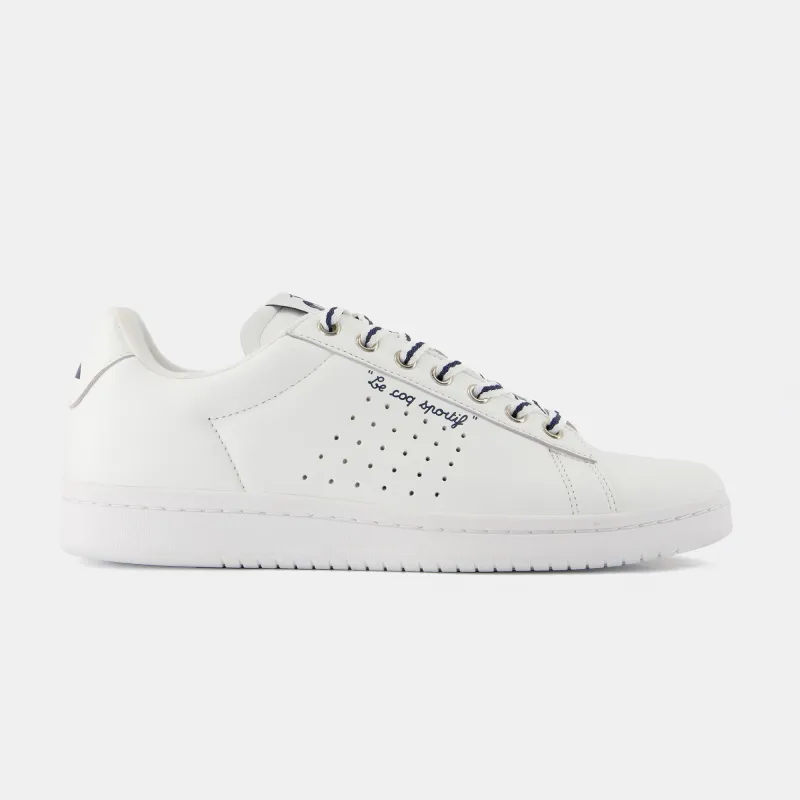 2610592-COURT PREMIUM optical white/pageant blue | Chaussures COURT PREMIUM Homme sold by Le Coq Sportif