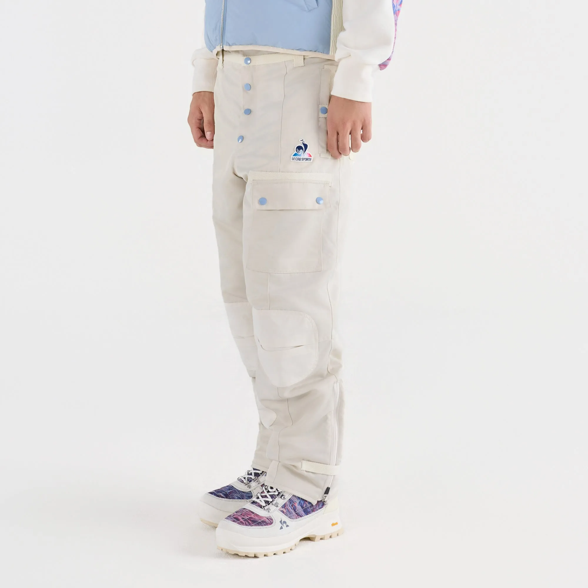 2610589-EFRO 26 Pant Chaud N°1 M turtledove | Pantalon chaud Podium Unisexe sold by Le Coq Sportif product image thumbnail 5