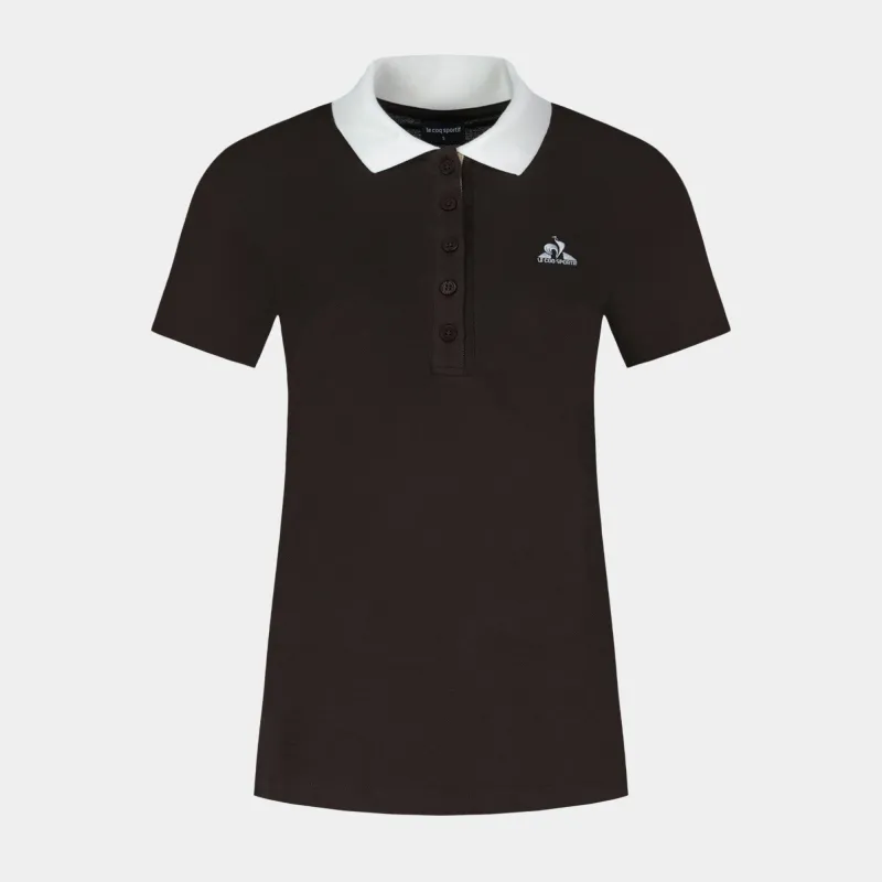 2610148-HERITAGE SP Polo SS N°1 W molé | Polo Femme sold by Le Coq Sportif