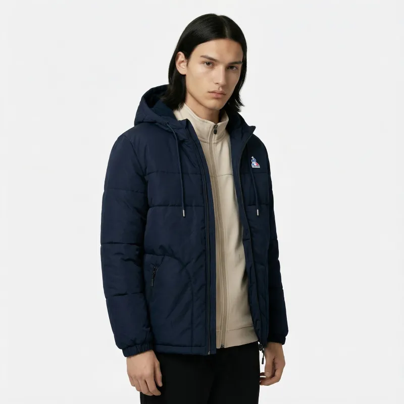 2520271-ESS Doudoune Heavy N°1 M sky captain | Doudoune Homme sold by Le Coq Sportif