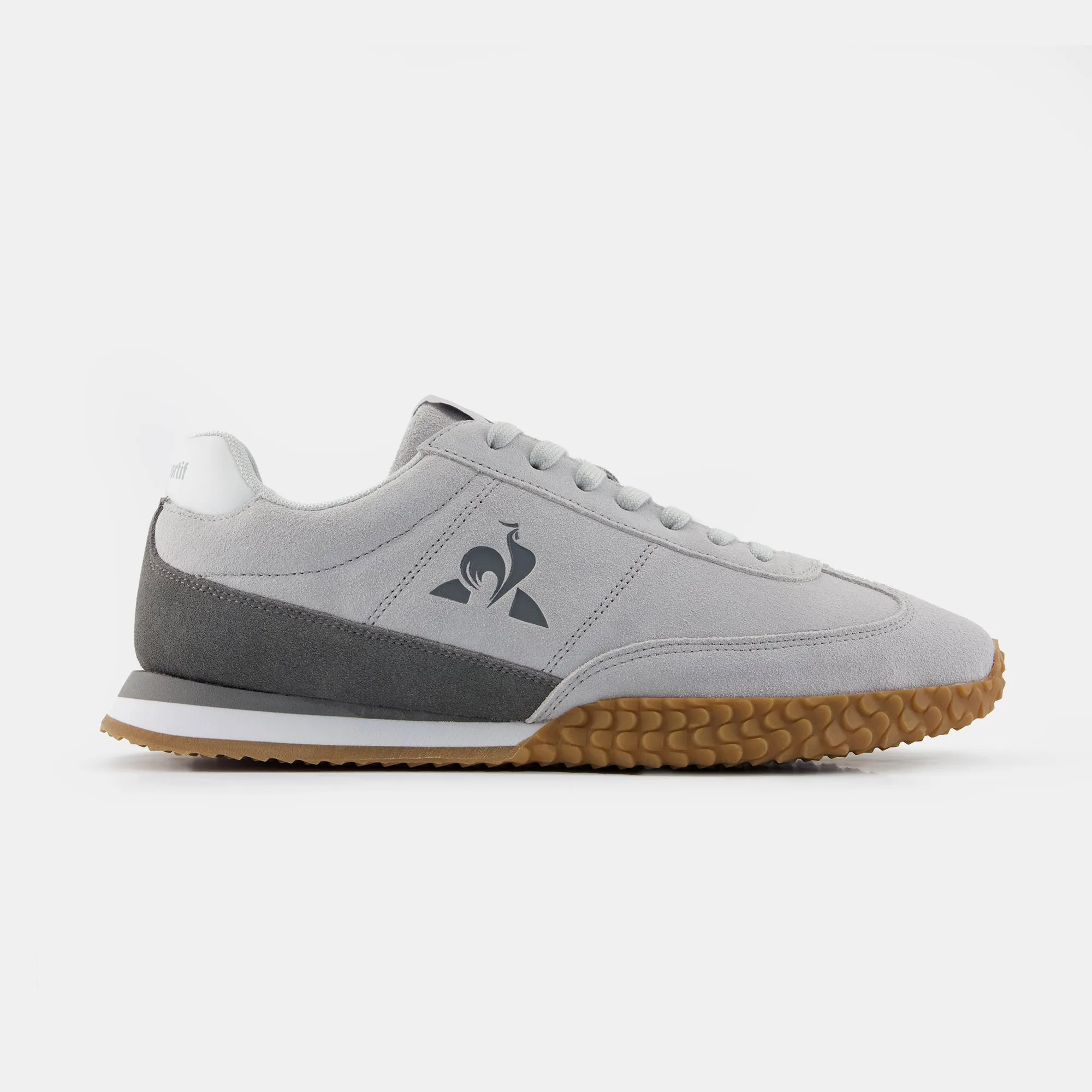 2610491-VELOCE SUEDE titanium/galet | Chaussures VELOCE SUEDE Homme sold by Le Coq Sportif