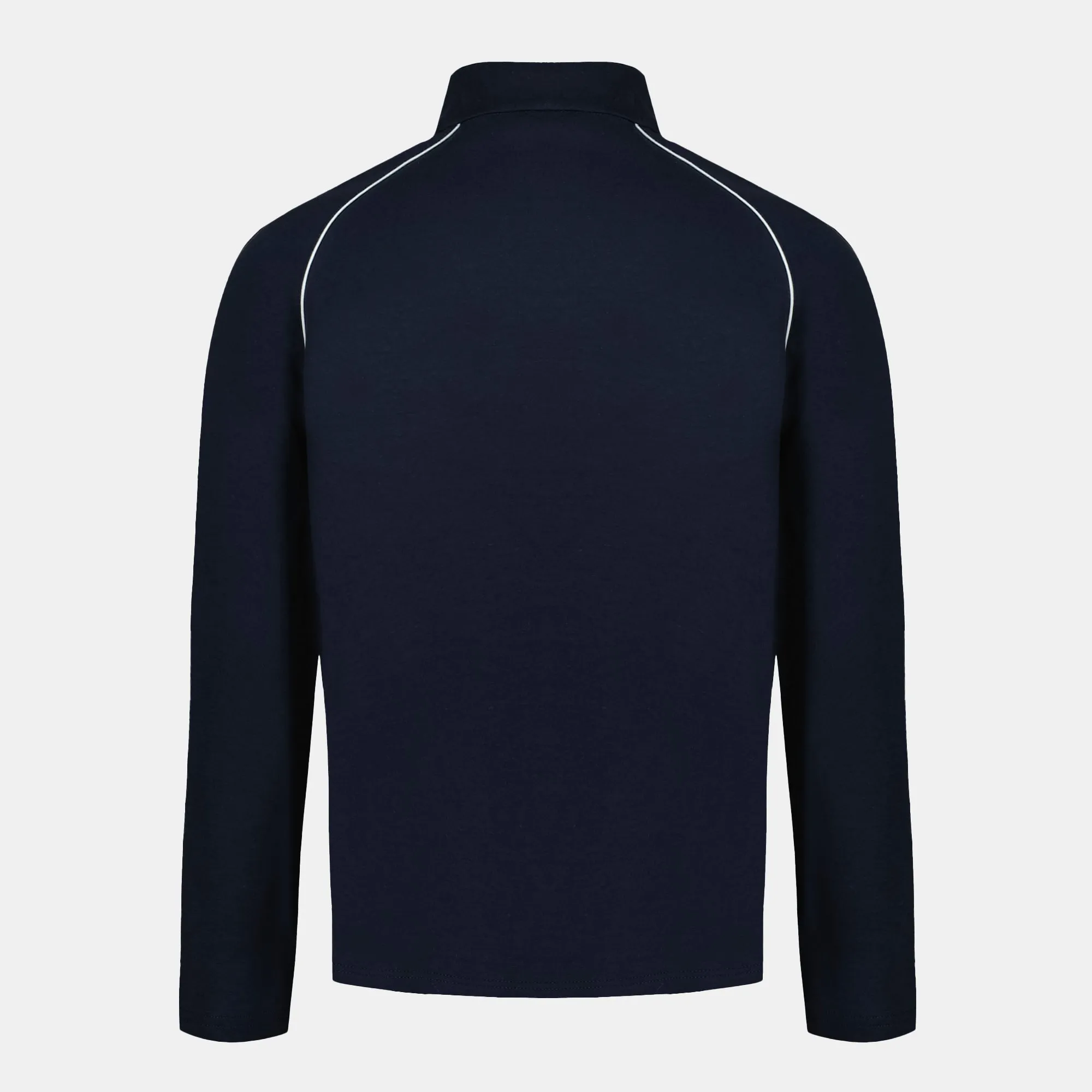 Sweat double face demi zippé et empiècement rayé sold by Le Coq Sportif product image thumbnail 2