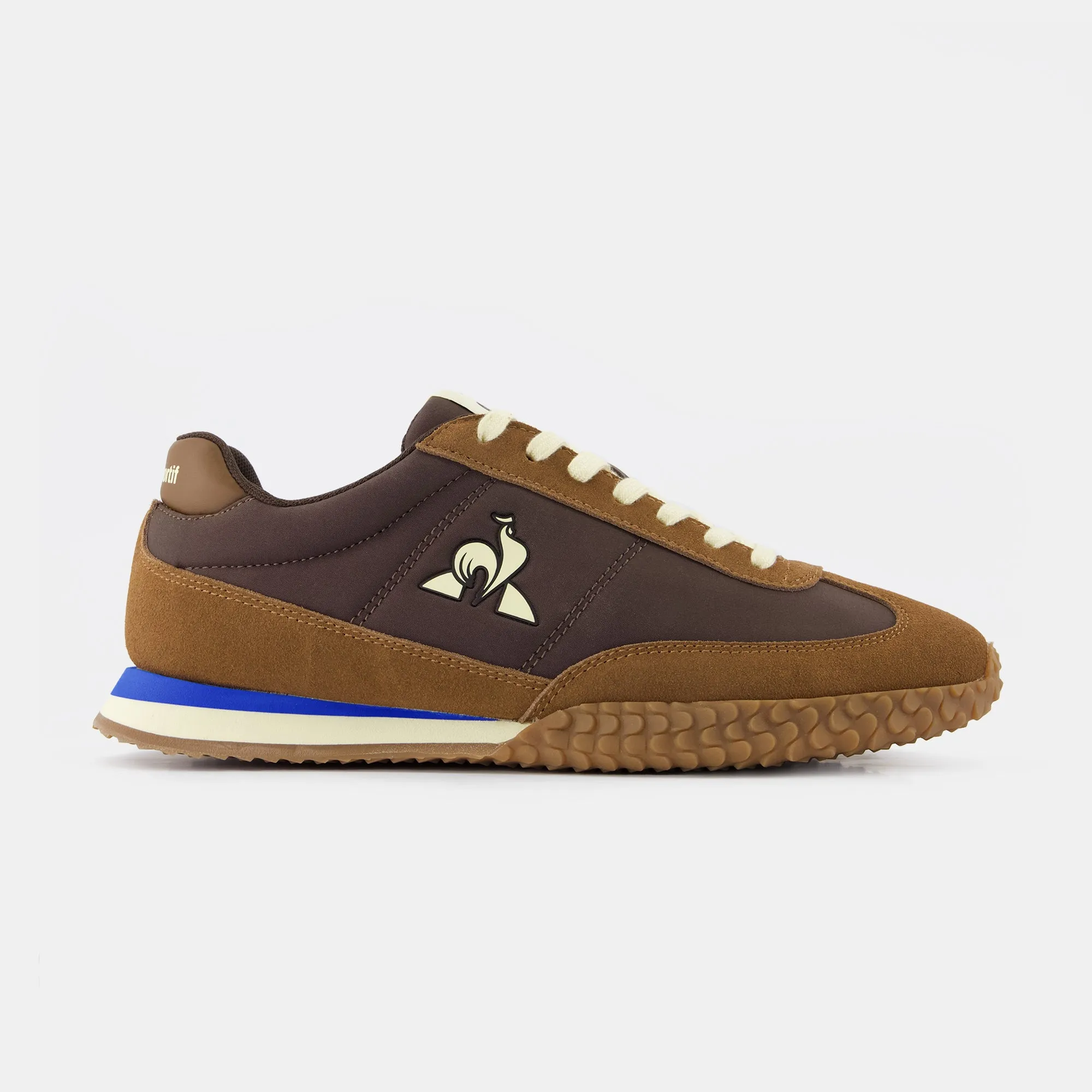 Basket retro-running en textile et suede Veloce sold by Le Coq Sportif