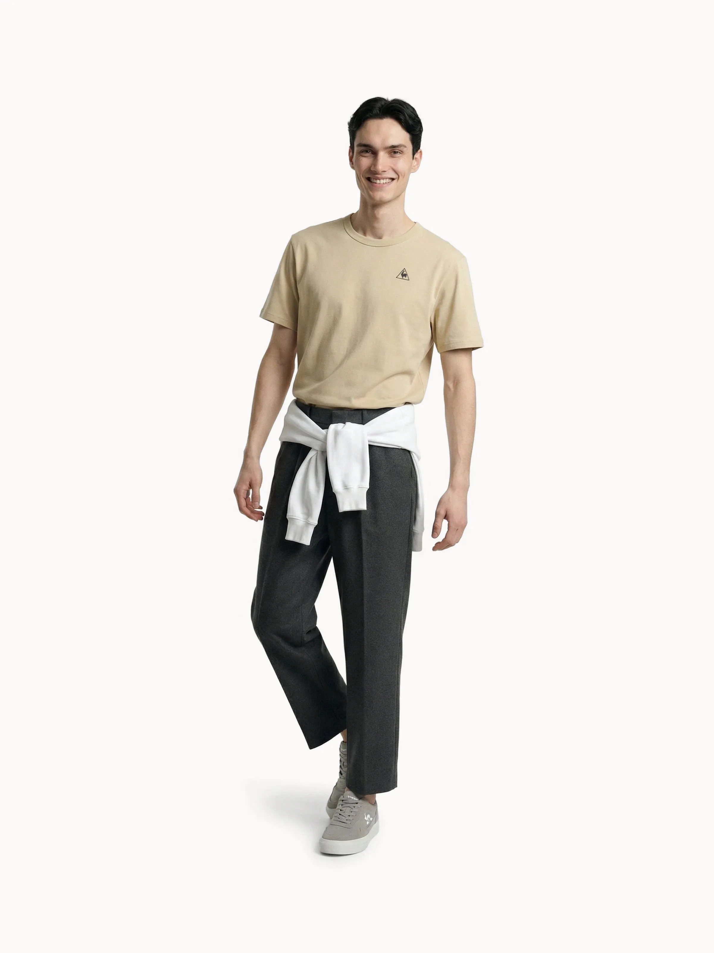 T-shirt relax en jersey de coton et logo triangle sold by Le Coq Sportif product image thumbnail 4