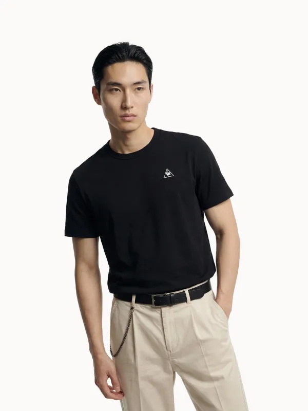 T-shirt en jersey de coton et logo triangle sold by Le Coq Sportif