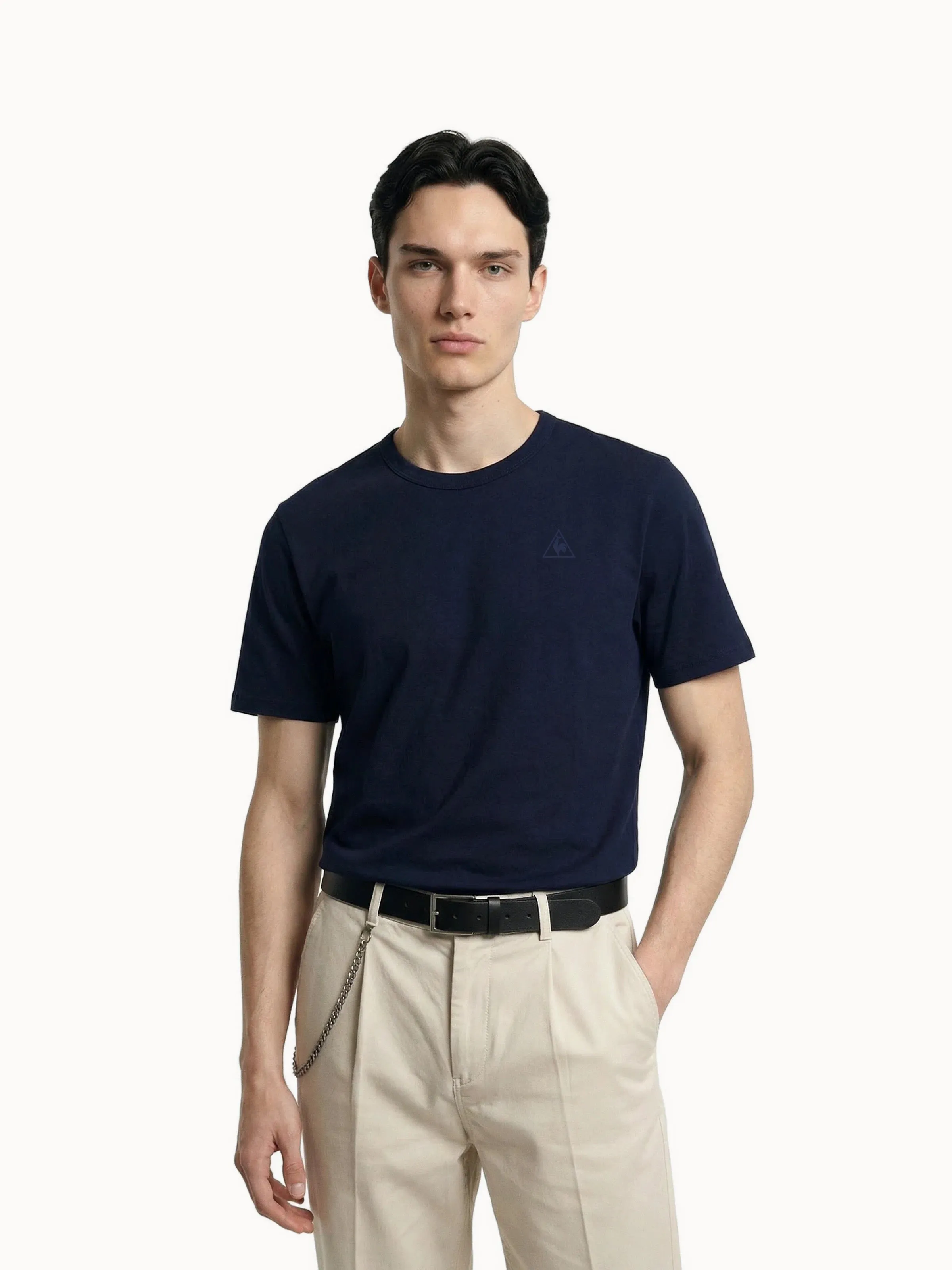 T-shirt relax en jersey de coton et logo triangle sold by Le Coq Sportif