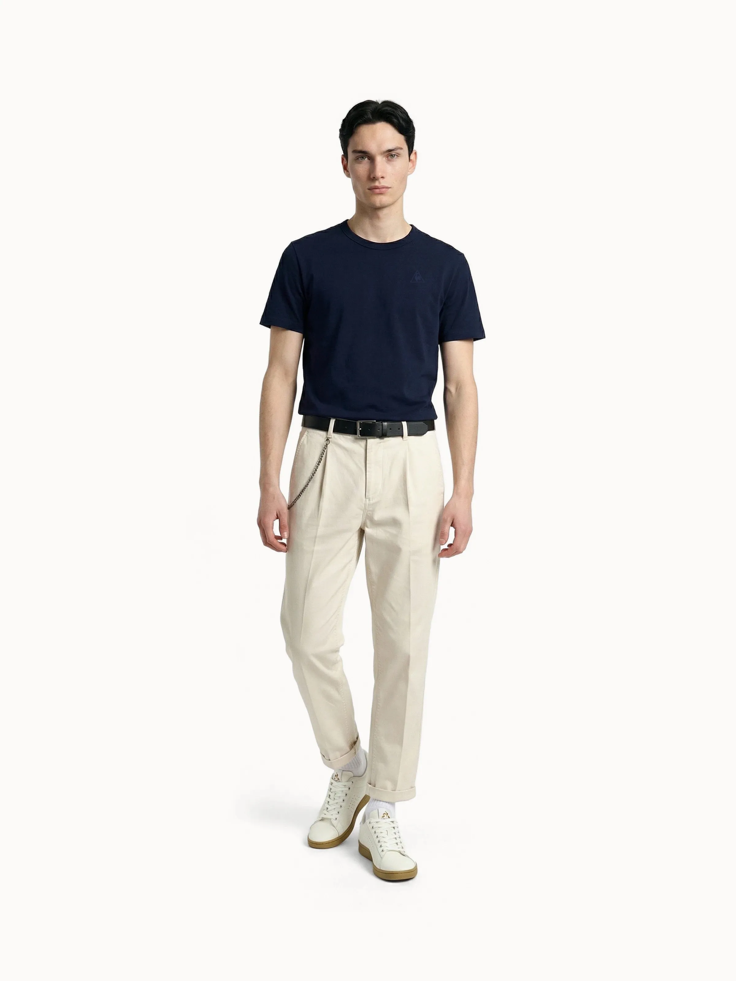 T-shirt relax en jersey de coton et logo triangle sold by Le Coq Sportif product image thumbnail 2