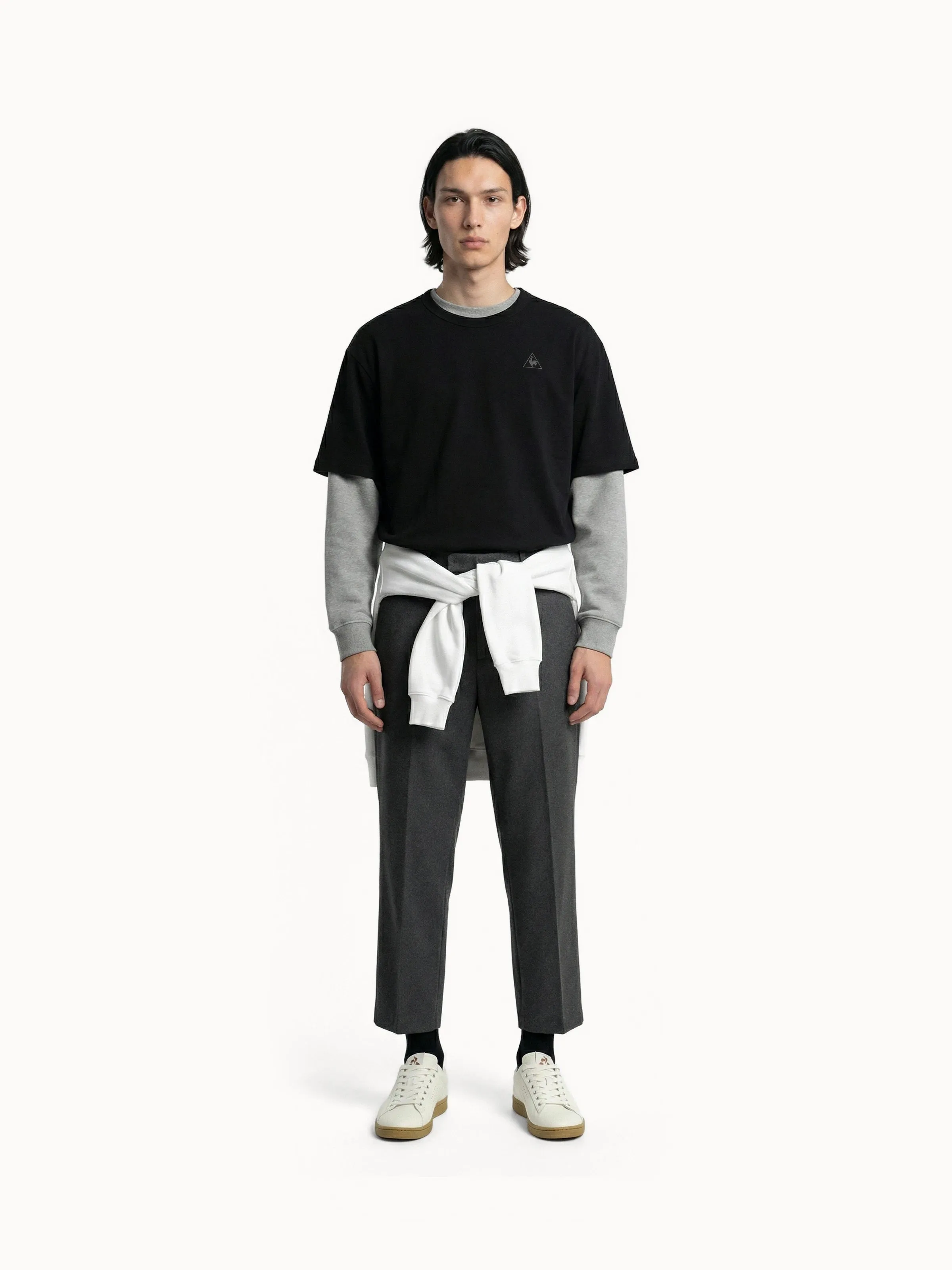 T-shirt oversize en jersey de coton et logo triangle sold by Le Coq Sportif product image thumbnail 4