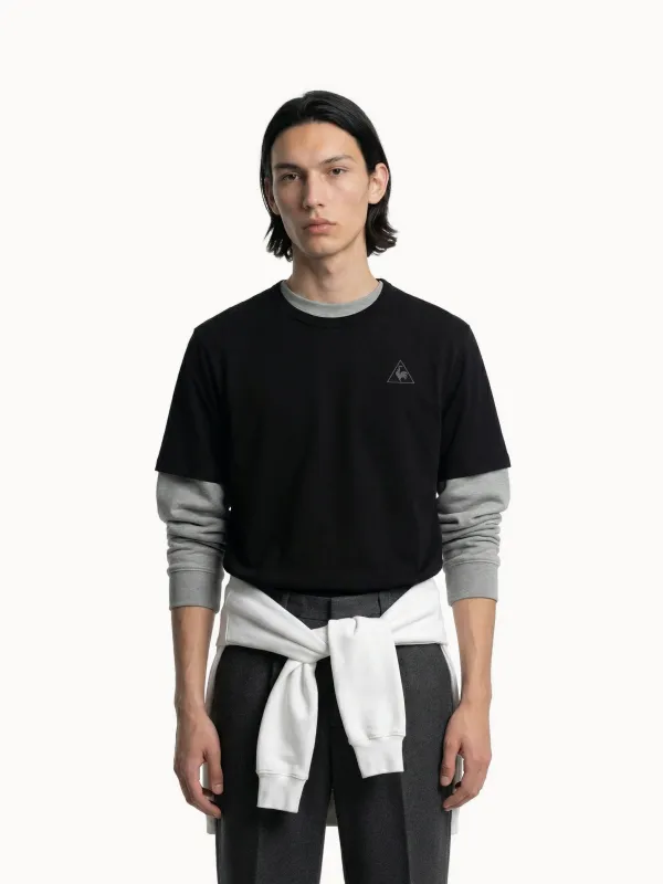 T-shirt oversize en jersey de coton et logo triangle made by Le Coq Sportif