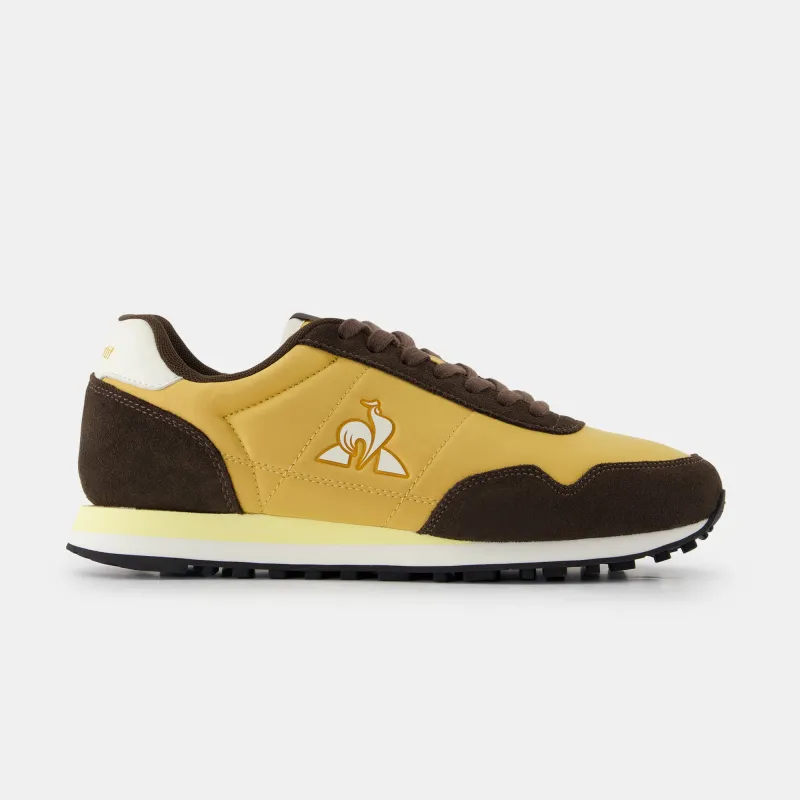 Basket retro-running en textile et suede Astra made by Le Coq Sportif