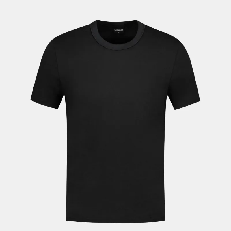 2220693-N°2 FANWEAR Tee SS M black | T-shirt Homme made by Le Coq Sportif