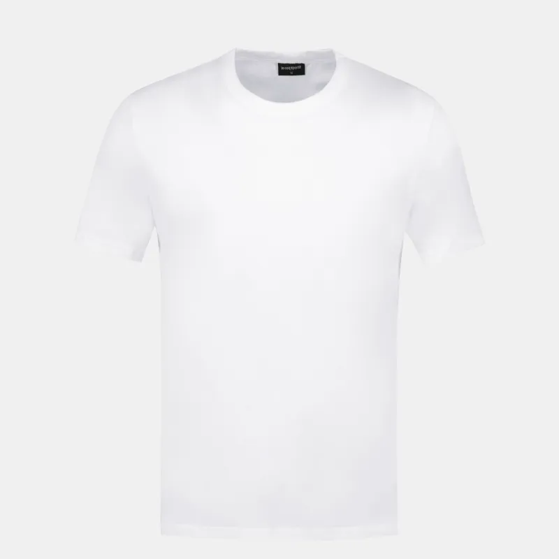 2220062-N°2 FANWEAR Tee SS M new optical white | T-shirt Homme made by Le Coq Sportif