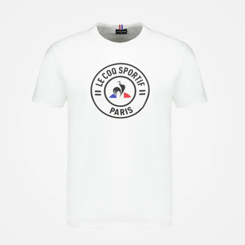 2211048-Tee VILLE SS N°1 M new optical white 3 | T-shirt Unisexe made by Le Coq Sportif