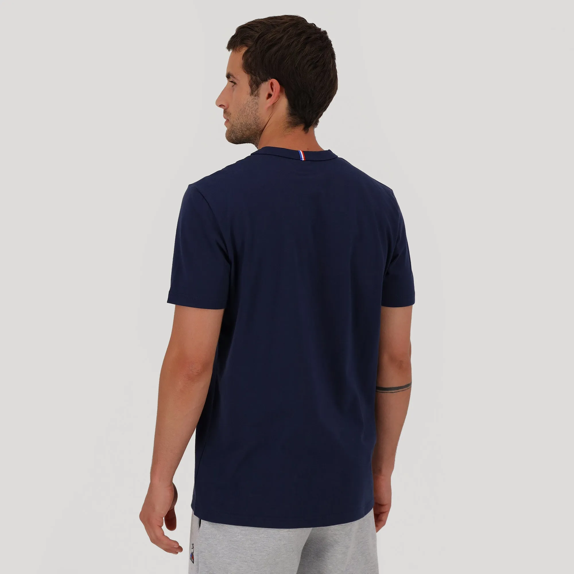 2211047-REOUVERTURE Tee SS N°1 M dress blues 2 | T-shirt Unisexe sold by Le Coq Sportif product image thumbnail 4