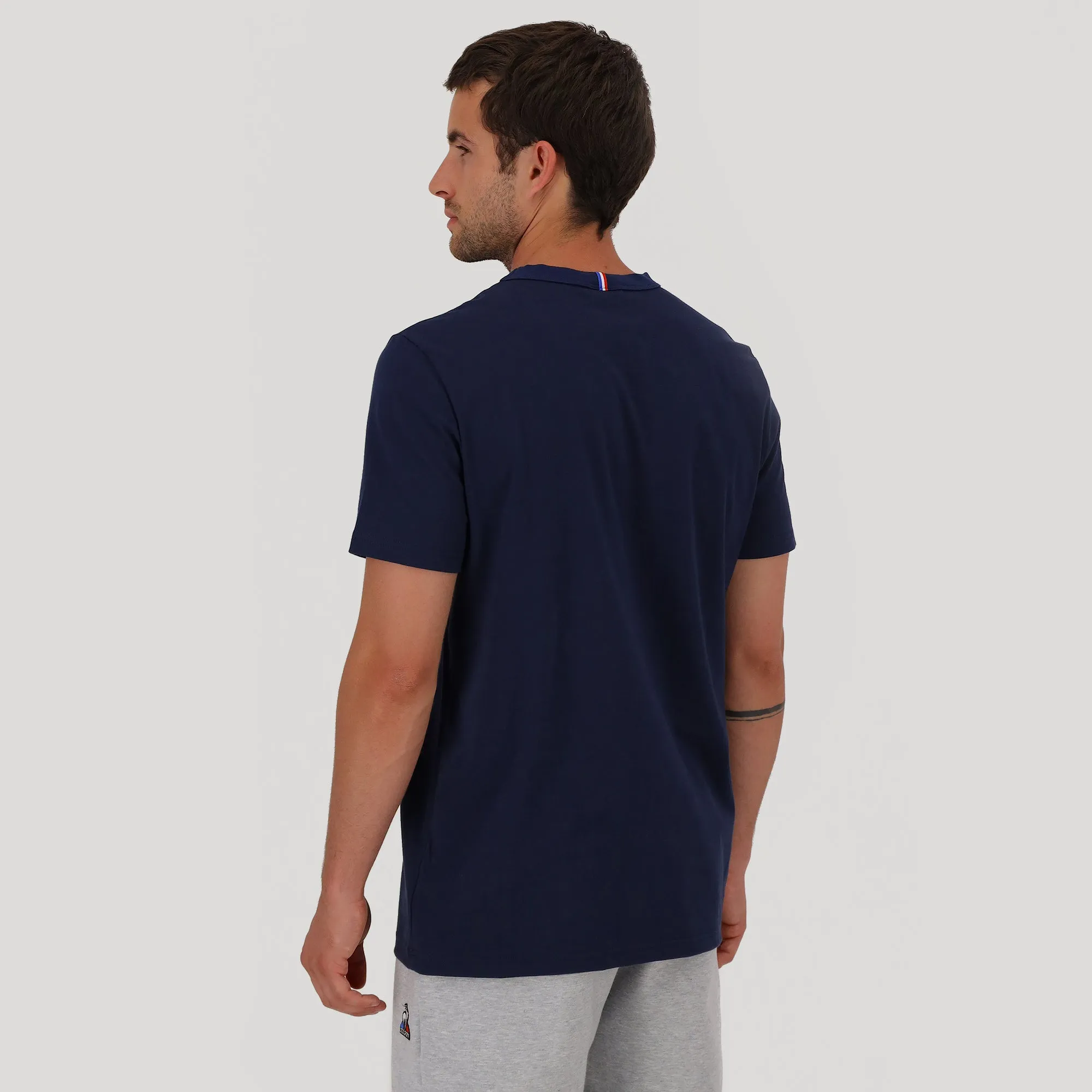 2211046-REOUVERTURE Tee SS N°1 M dress blues 1 | T-shirt Unisexe sold by Le Coq Sportif product image thumbnail 4