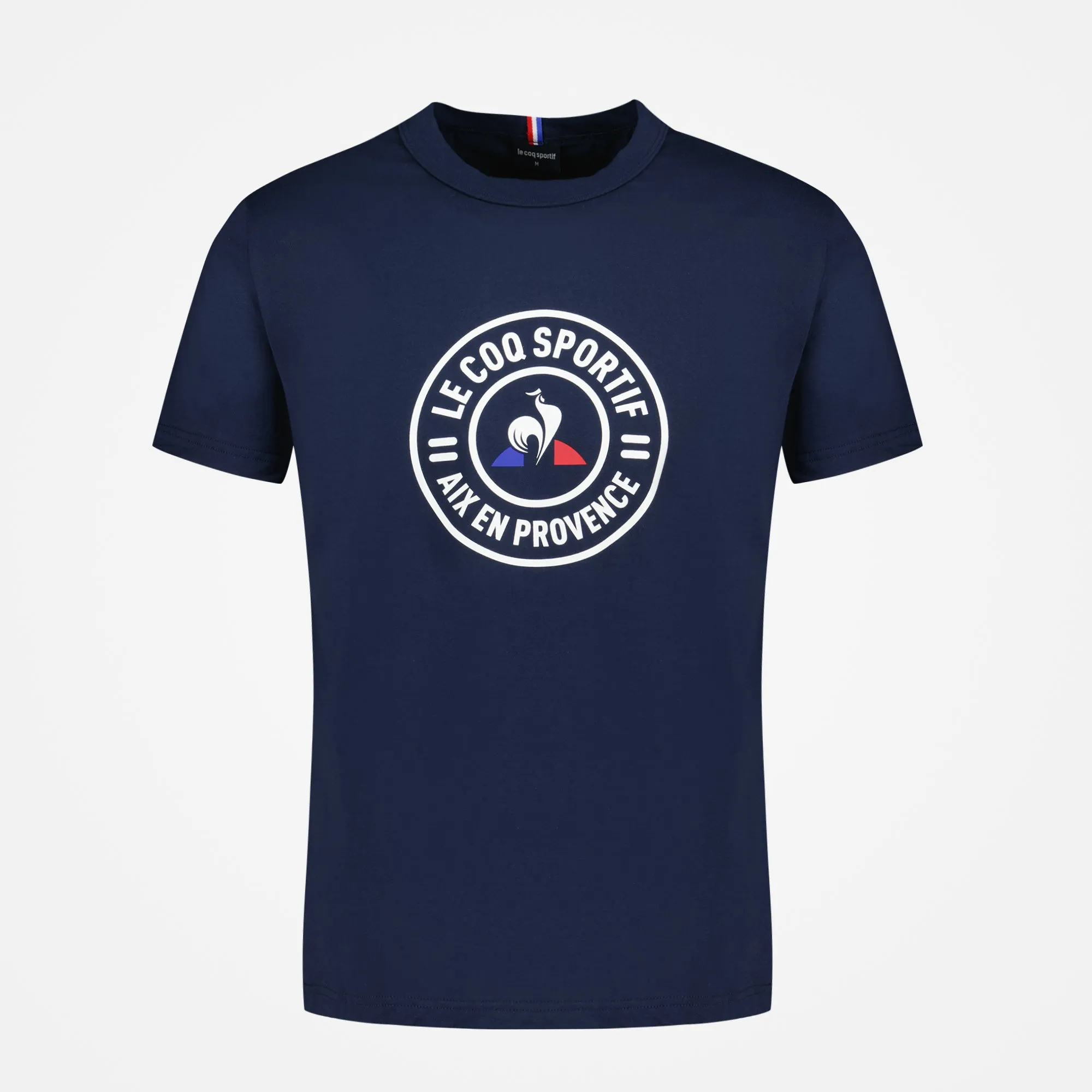 2121503-REOUVERTURE Tee SS N°1 M dress blues | T-shirt Unisexe sold by Le Coq Sportif