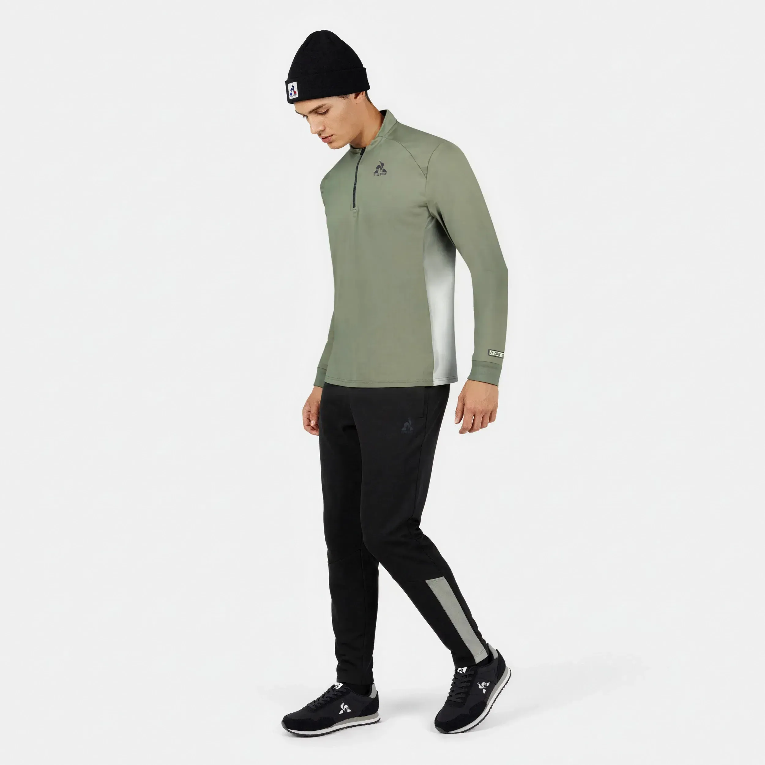 Sweatshirt demi-zippé d'entrainement stretch sold by Le Coq Sportif product image thumbnail 5