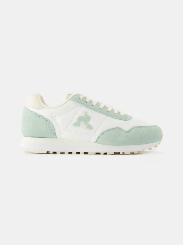 Basket retro-running en textile et suede Astra made by Le Coq Sportif