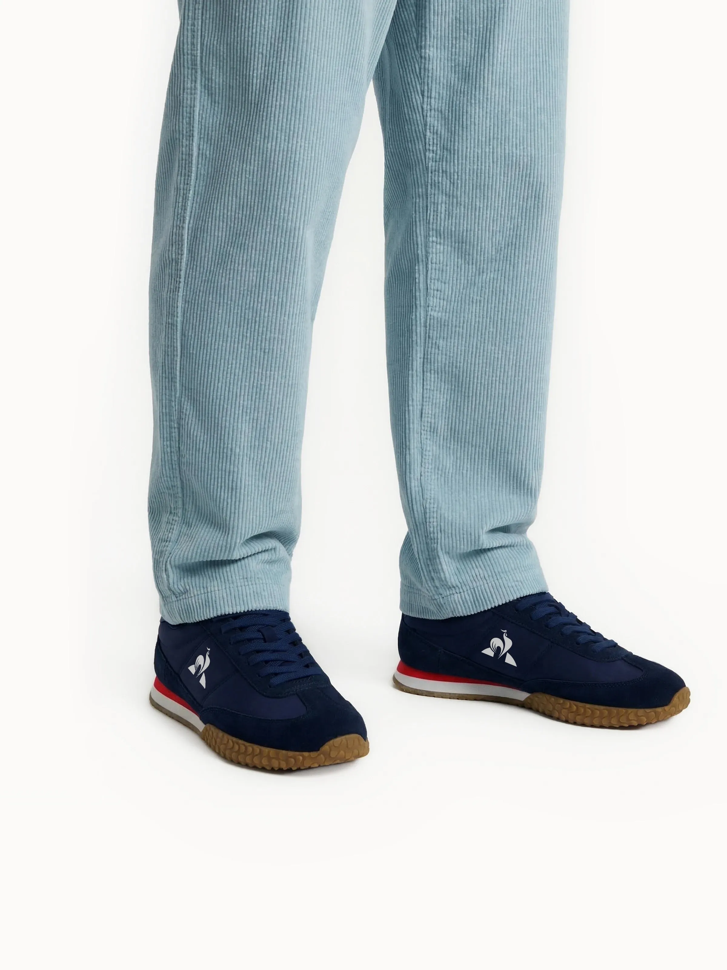 Basket retro-running en textile et suede Veloce sold by Le Coq Sportif product image thumbnail 2