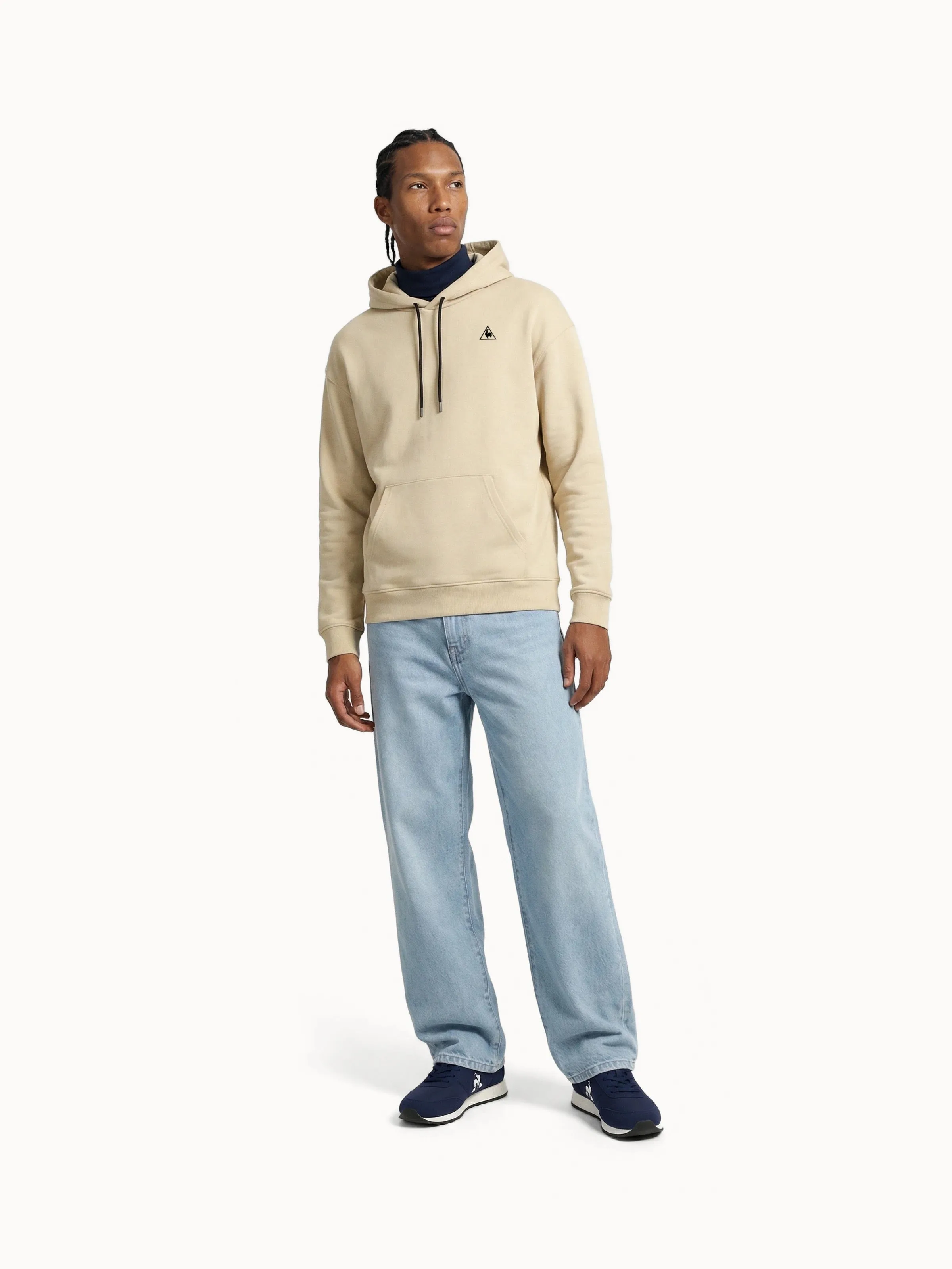 Sweat à capuche relax en double face sold by Le Coq Sportif product image thumbnail 4