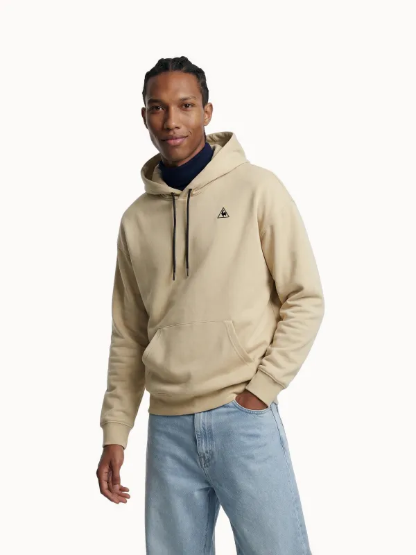 Sweat à capuche relax en double face made by Le Coq Sportif