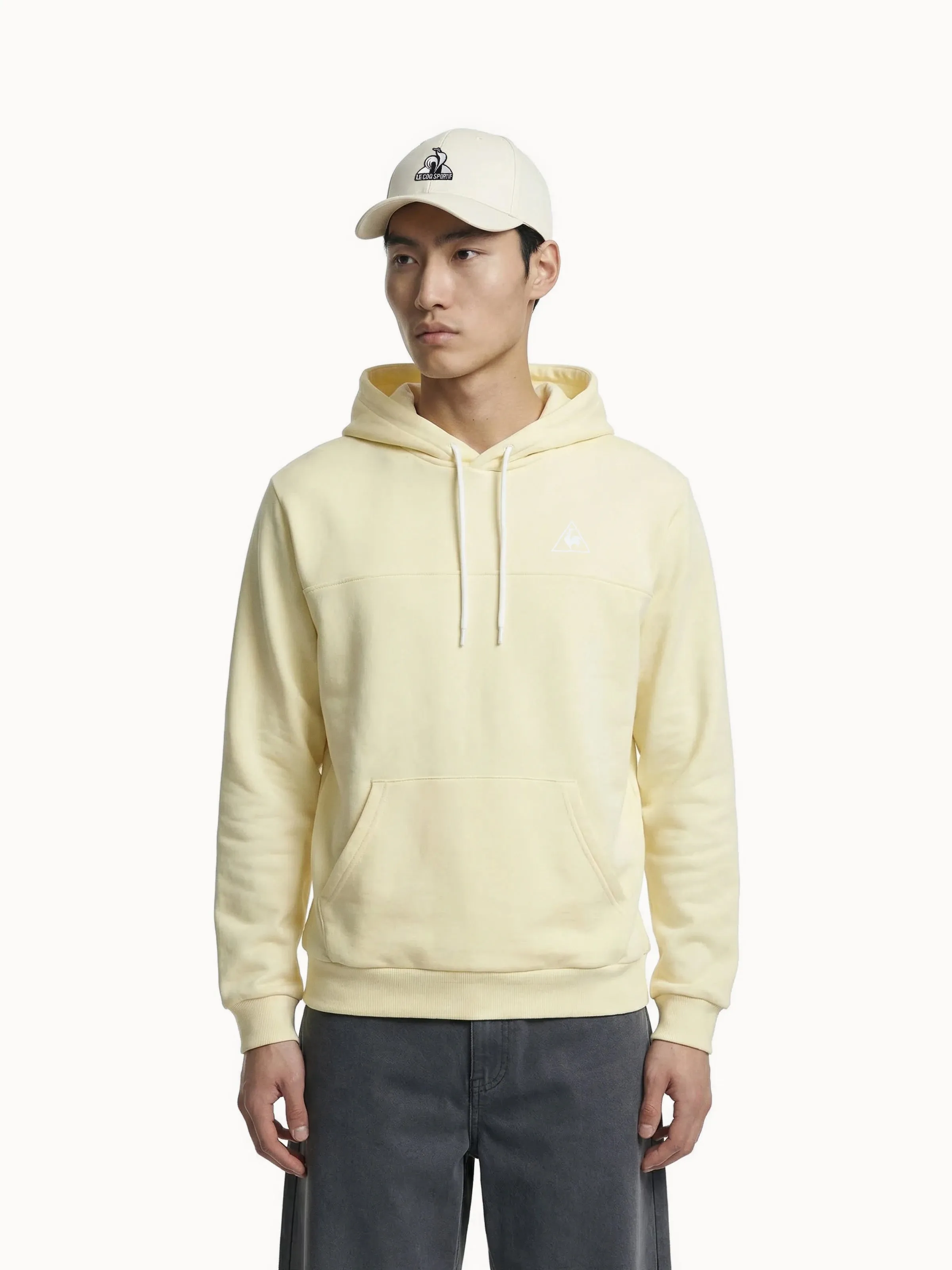 Sweat à capuche relax en molleton gratté sold by Le Coq Sportif product image thumbnail 2