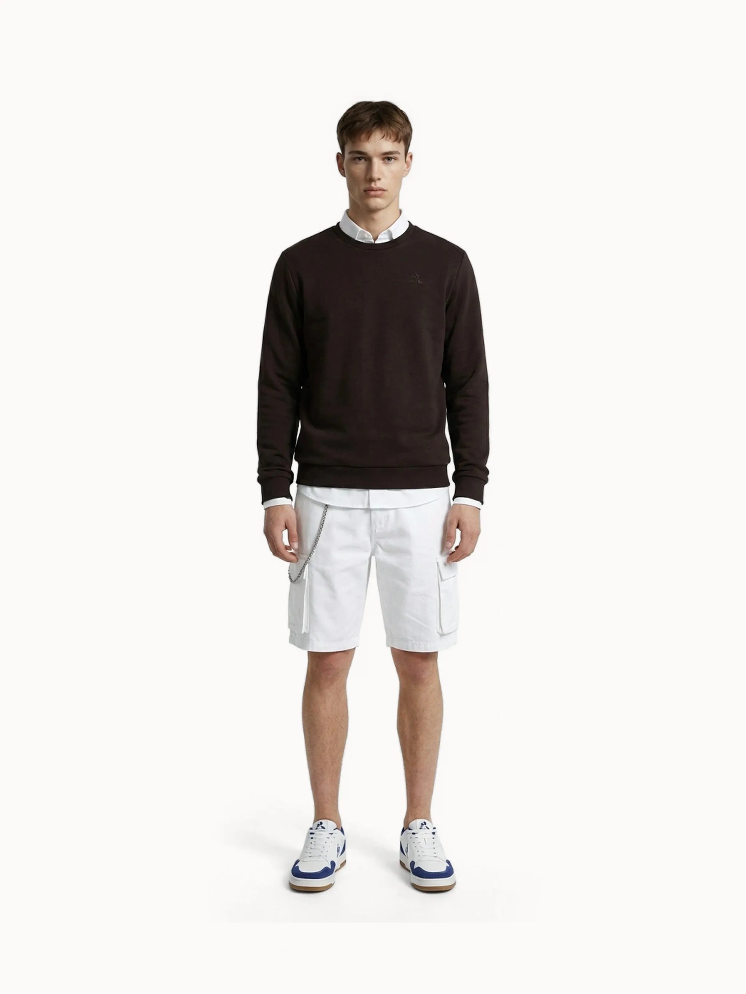 Sweat col rond Essentiel en double face sold by Le Coq Sportif product image thumbnail 4