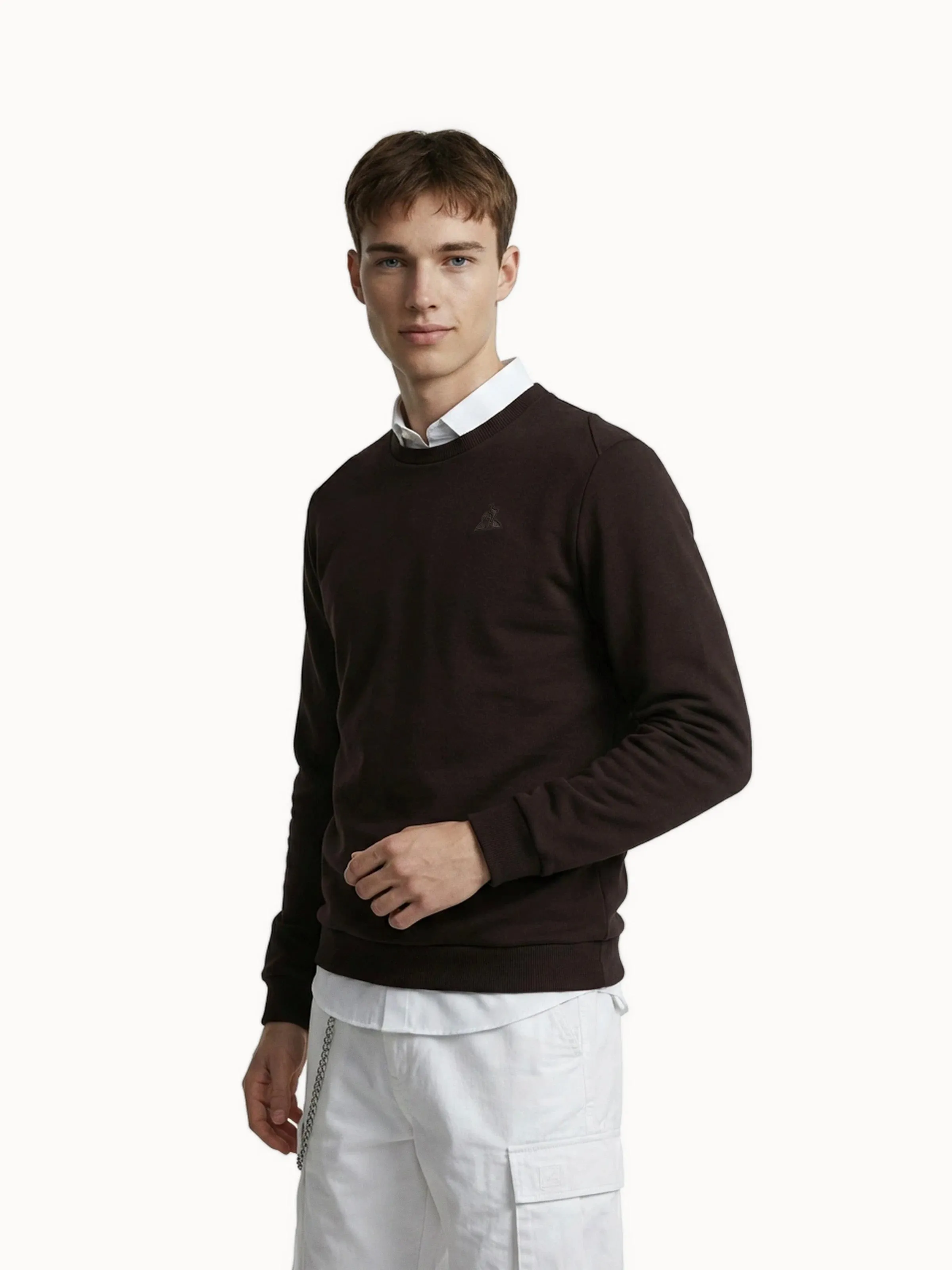 Sweat col rond Essentiel en double face sold by Le Coq Sportif