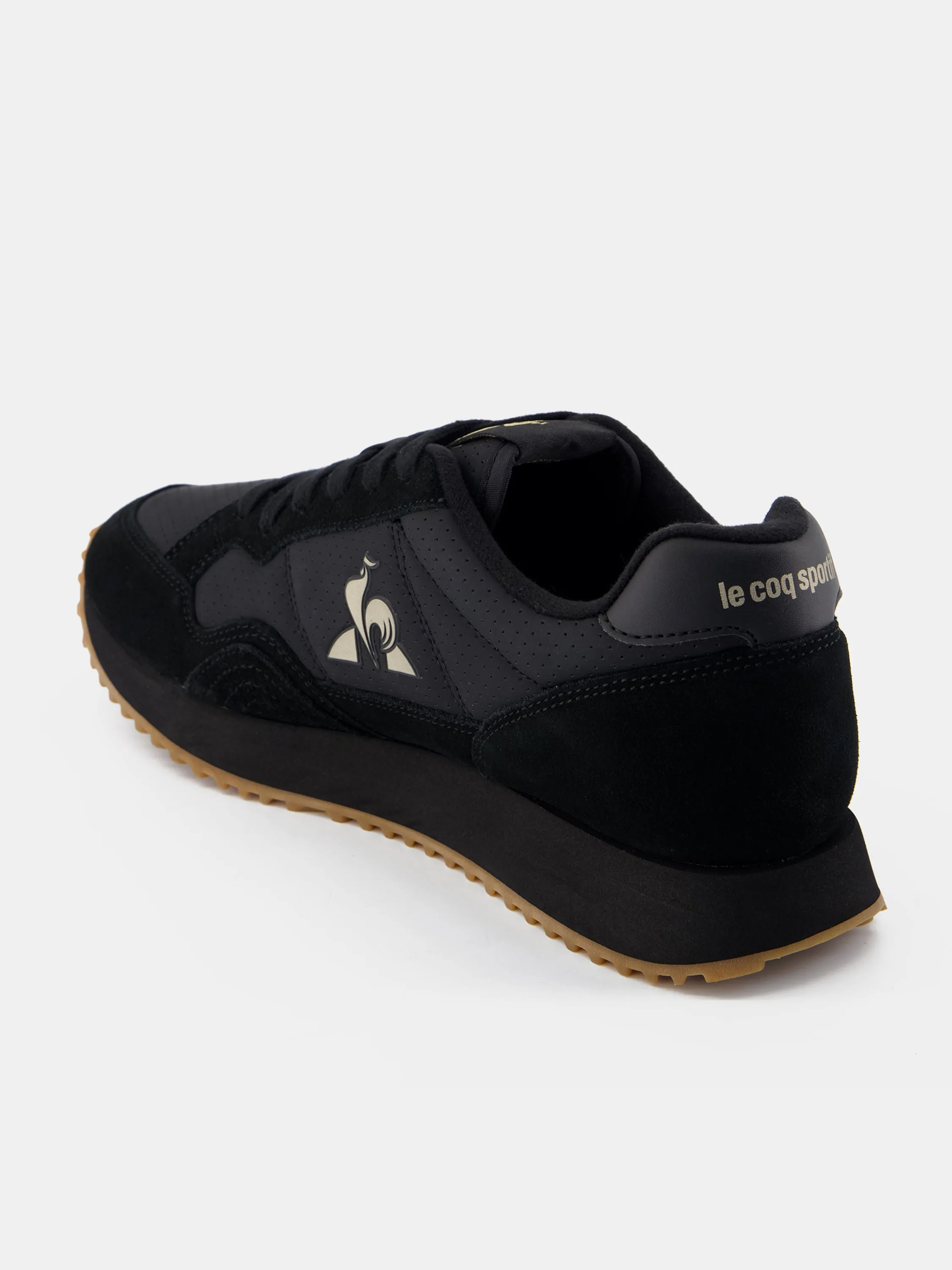 Sneakers rétro-running en cuir perforé et suede Jet Star sold by Le Coq Sportif product image thumbnail 3
