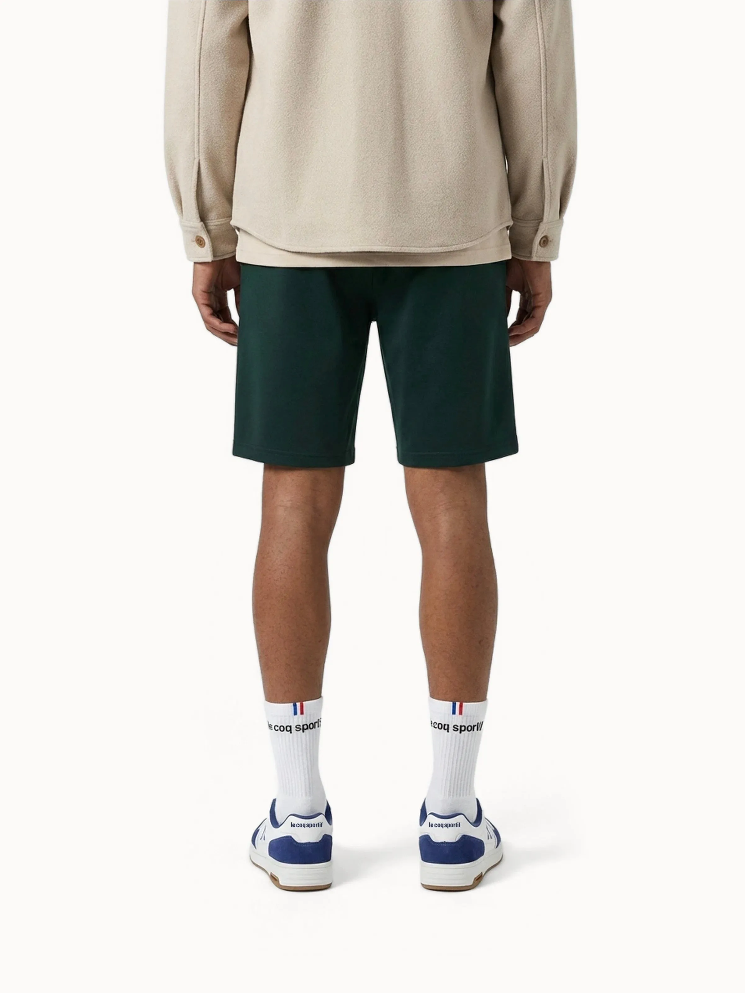 Short Coq d'Argent en jersey double effet piqué sold by Le Coq Sportif product image thumbnail 4