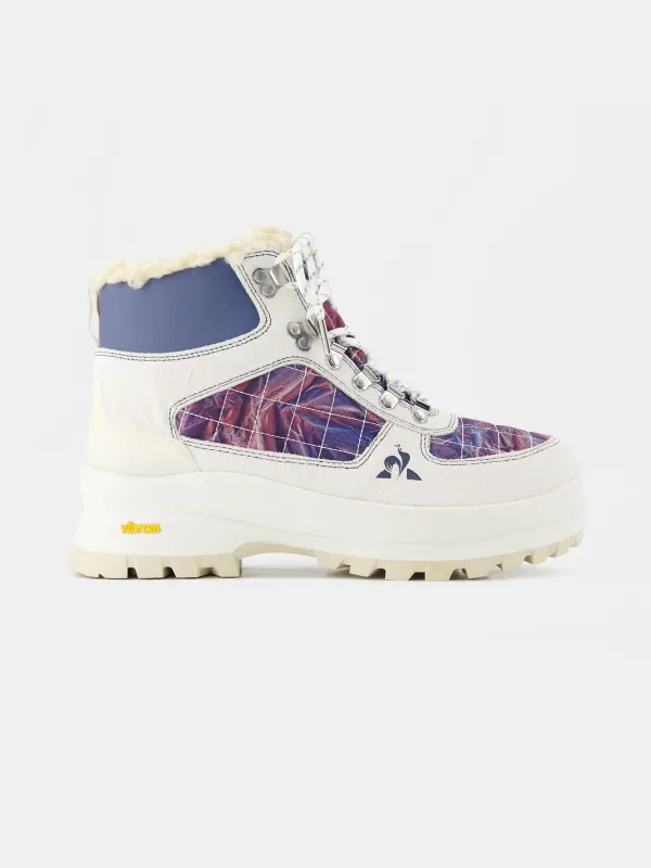 Bottes de neige imperméables EDF Olympique 2026 made by Le Coq Sportif