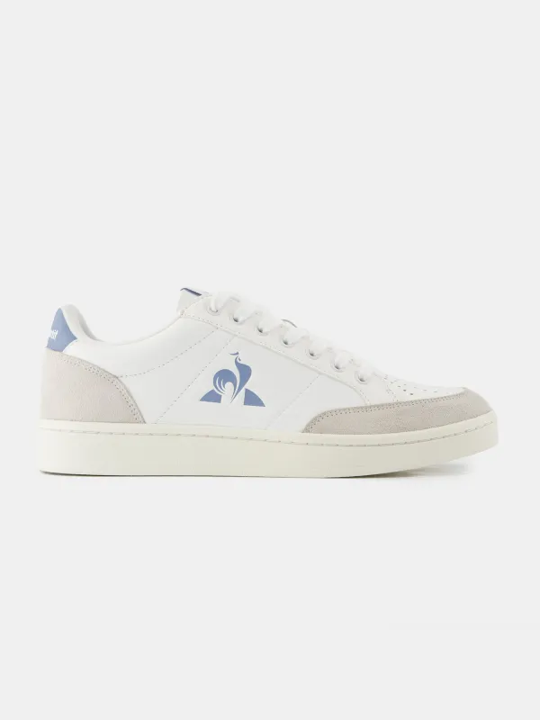 Sneakers de ville en cuir et détails suede Courtnet made by Le Coq Sportif