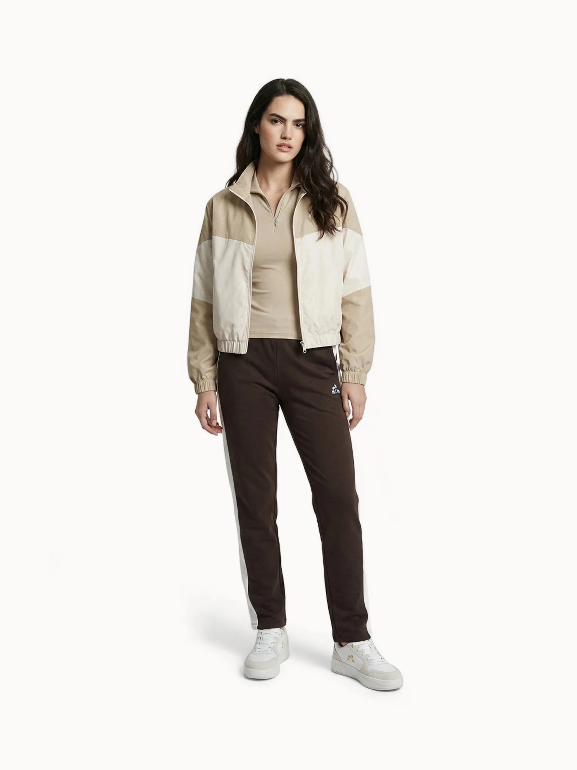 Pantalon droit en double face avec bandes côtés contrastées sold by Le Coq Sportif product image thumbnail 5