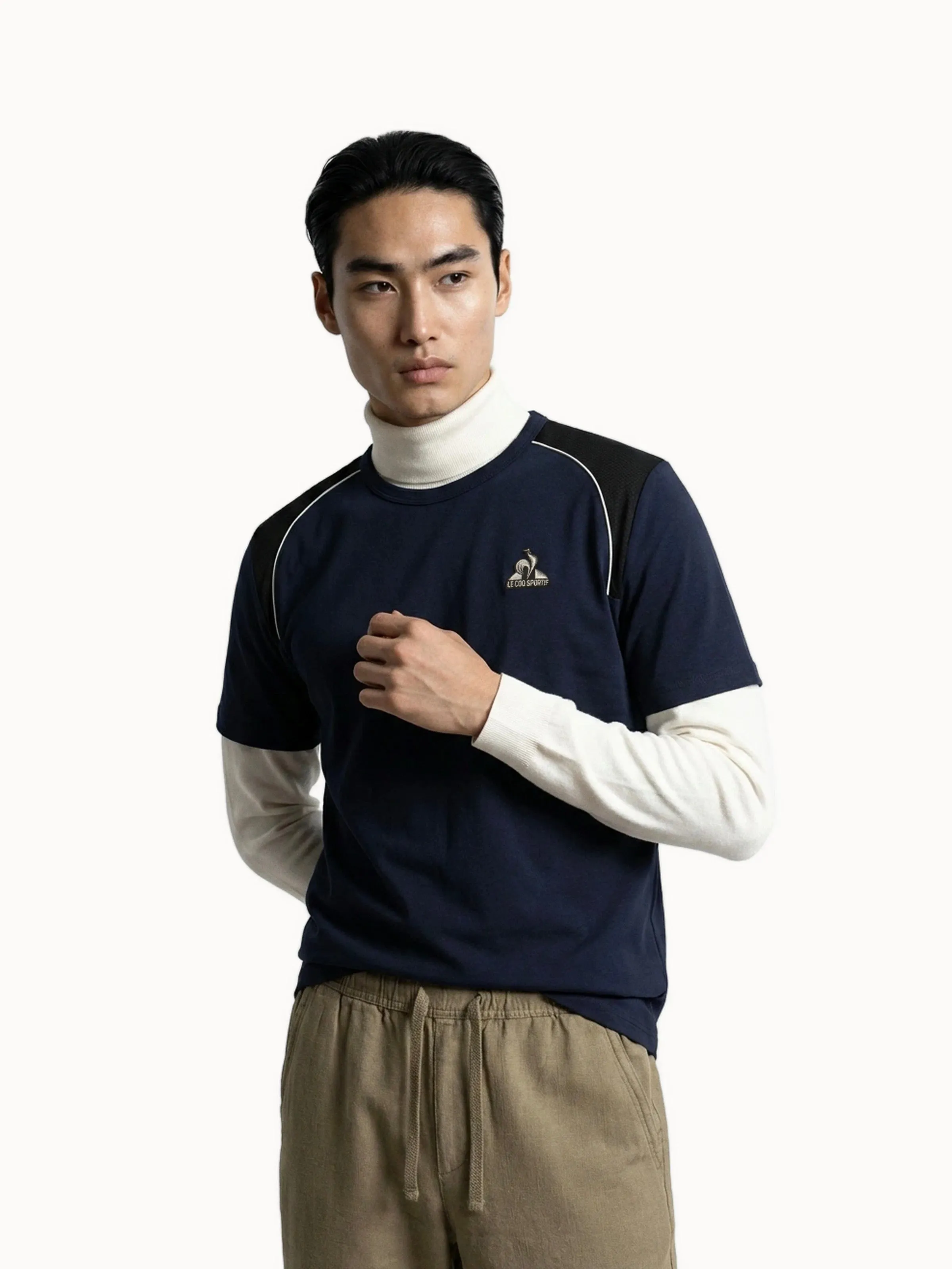 T-shirt Coq d'argent en jersey de coton sold by Le Coq Sportif