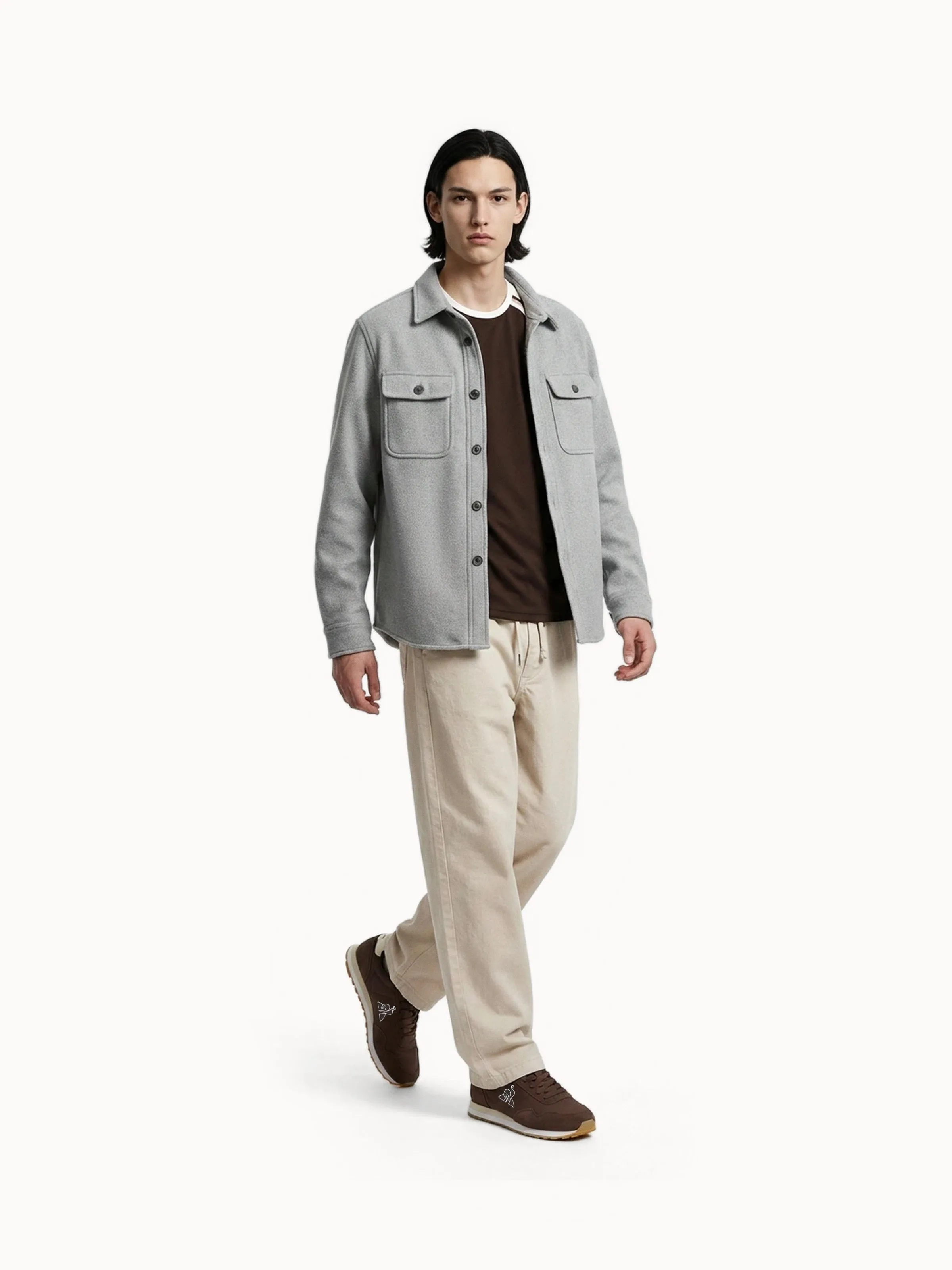 T-shirt en jersey de coton avec bandes rayées épaules sold by Le Coq Sportif product image thumbnail 4