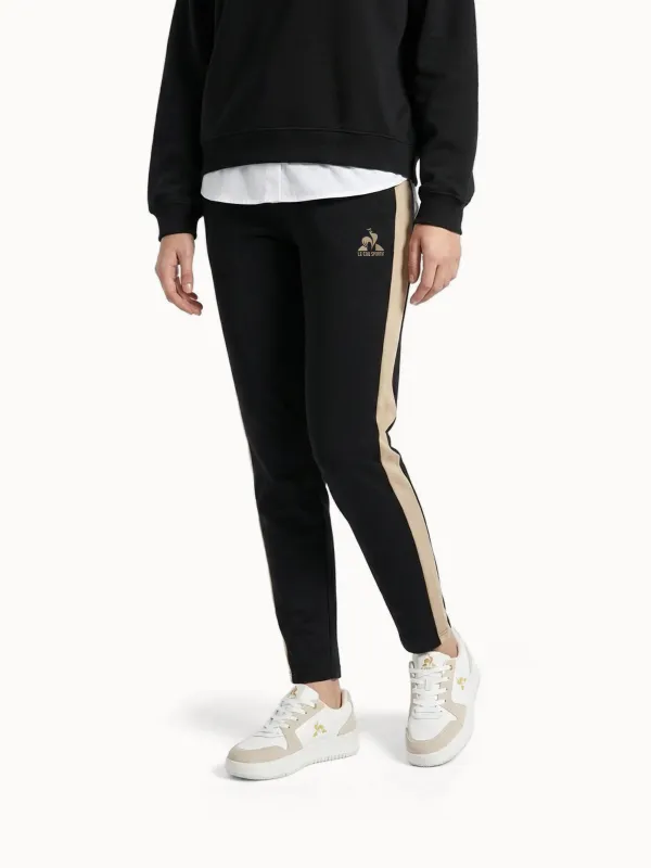 Pantalon en double face avec bandes côtés contrastées made by Le Coq Sportif