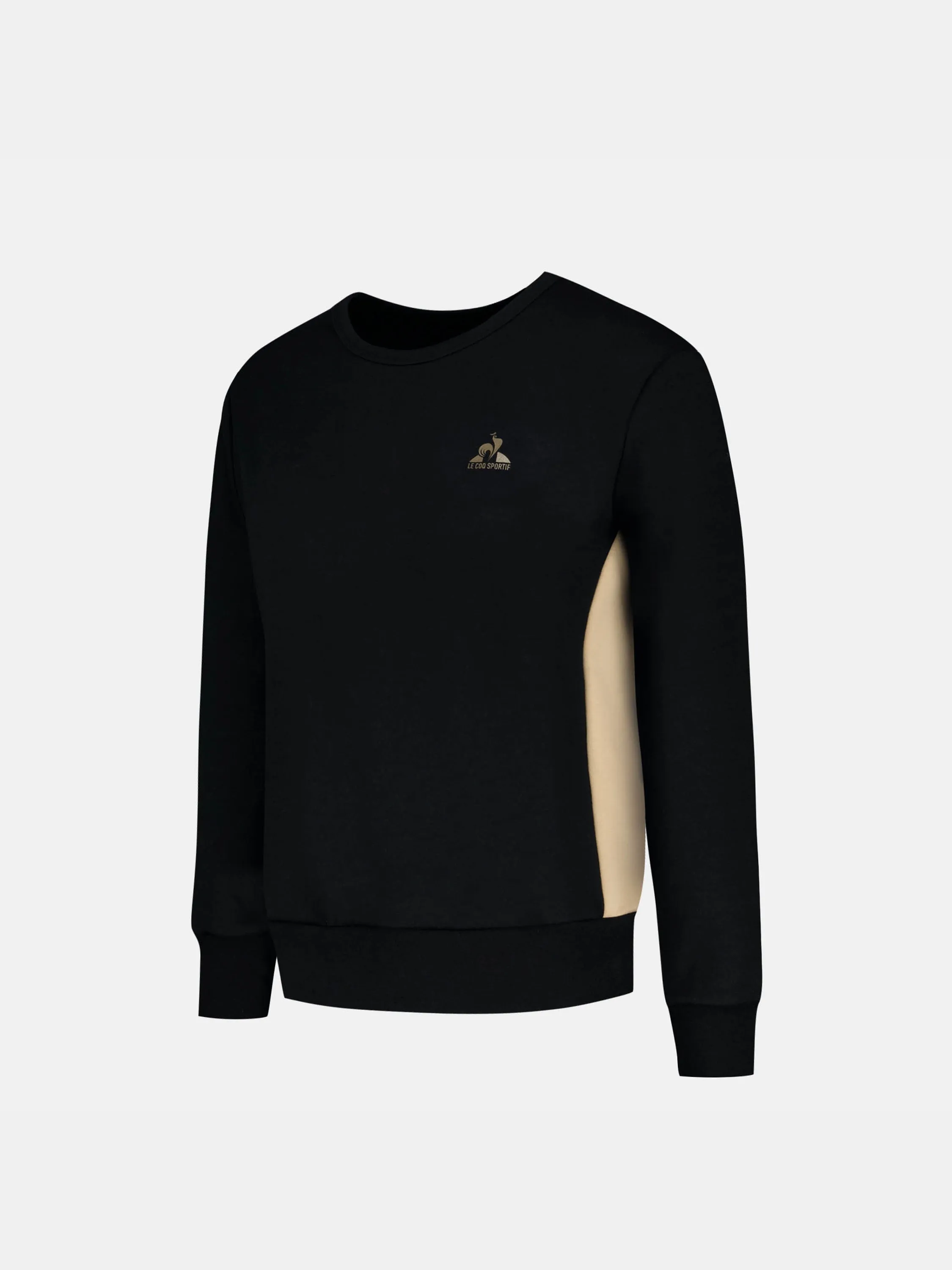 Sweat col rond en double face avec bandes côtés contrastées sold by Le Coq Sportif product image thumbnail 5