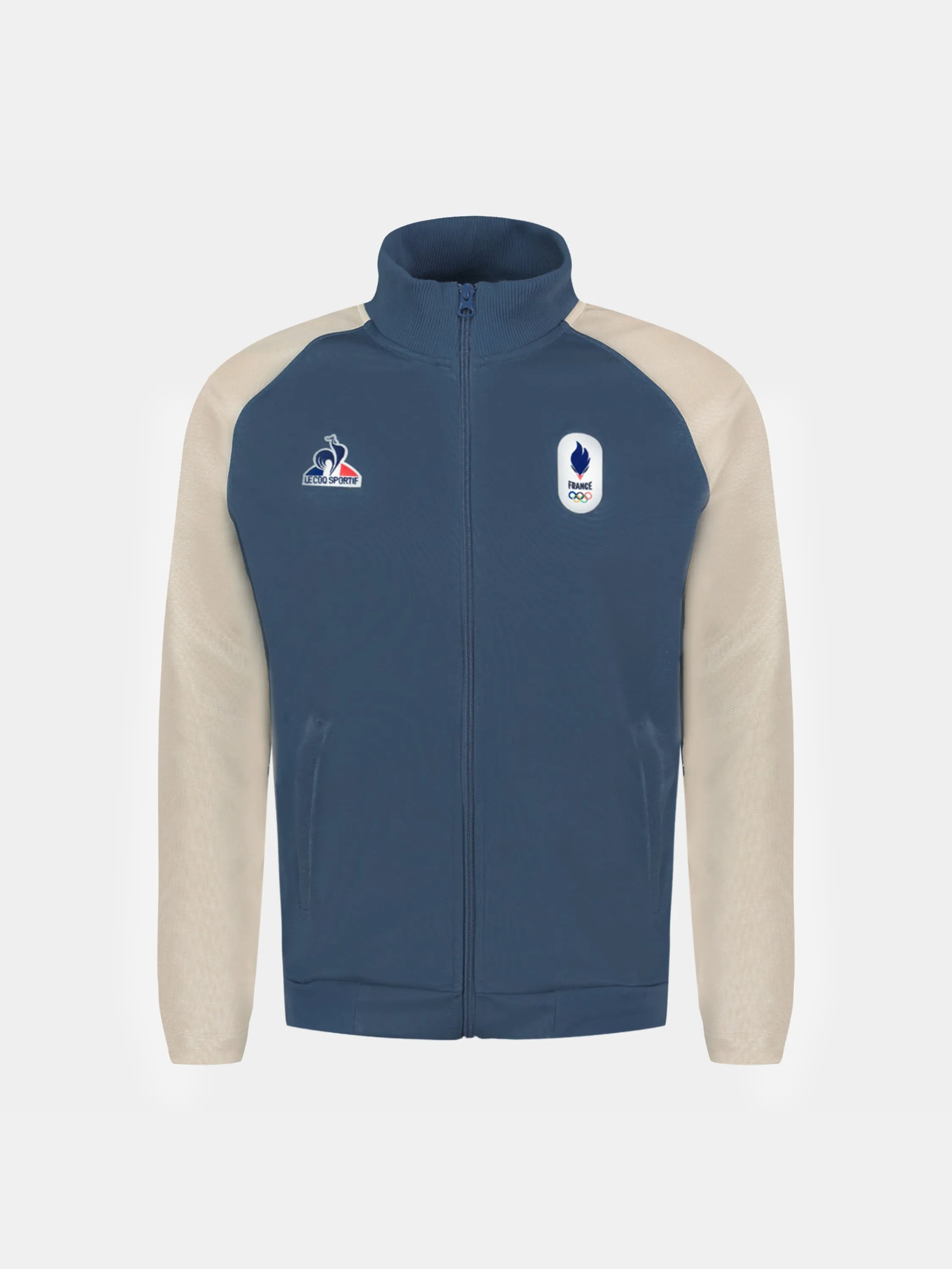 Veste zippée col montant Équipe de France Olympique 2026 sold by Le Coq Sportif product image thumbnail 2