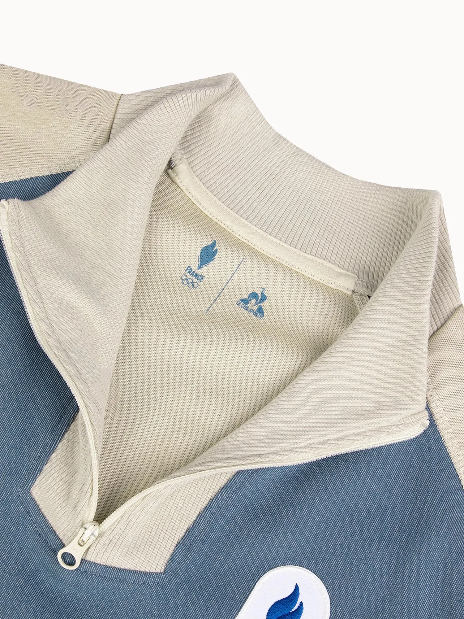 Polo col zippé Équipe de France Olympique 2026 sold by Le Coq Sportif product image thumbnail 5