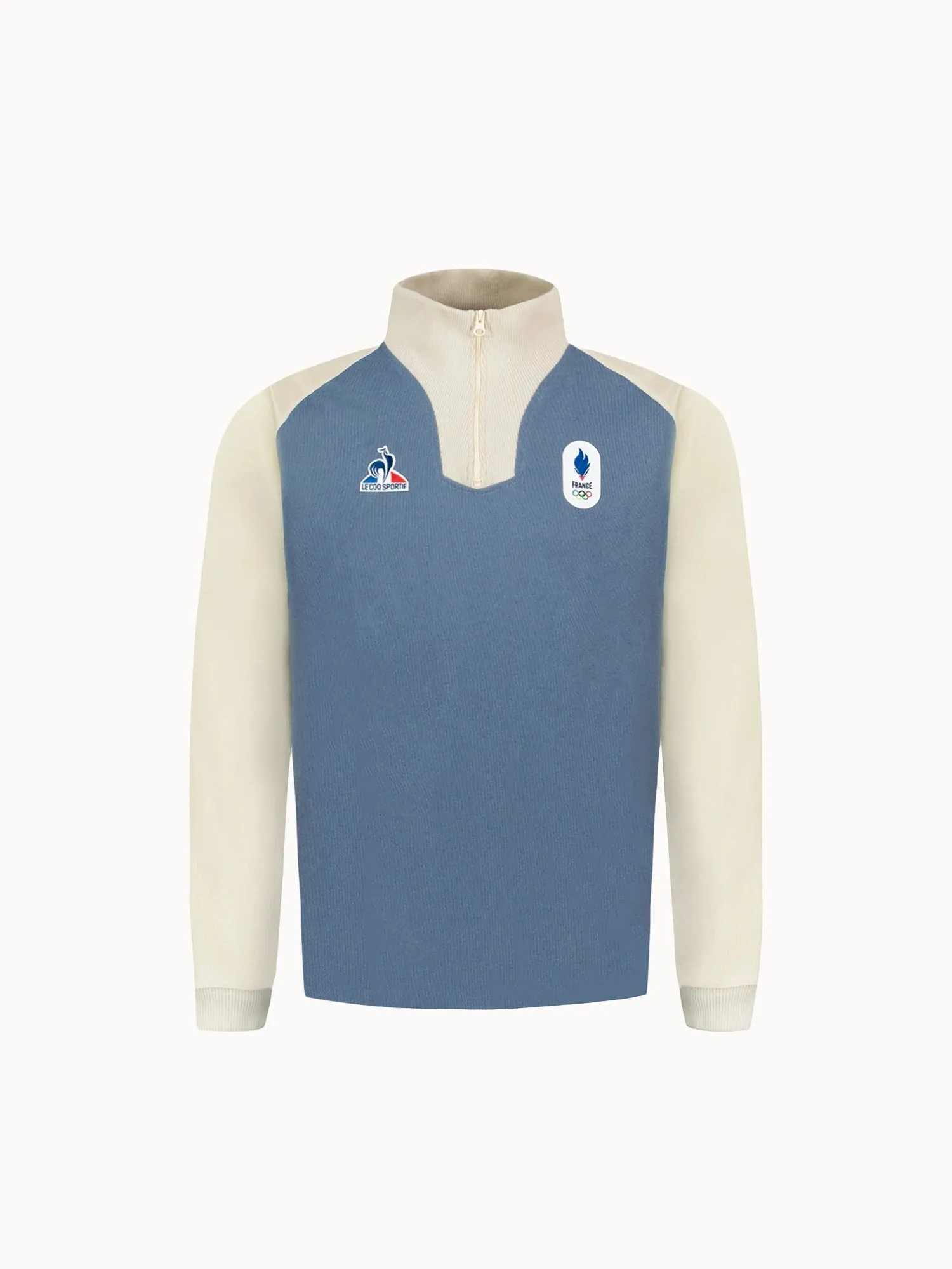 Polo col zippé Équipe de France Olympique 2026 sold by Le Coq Sportif product image thumbnail 2