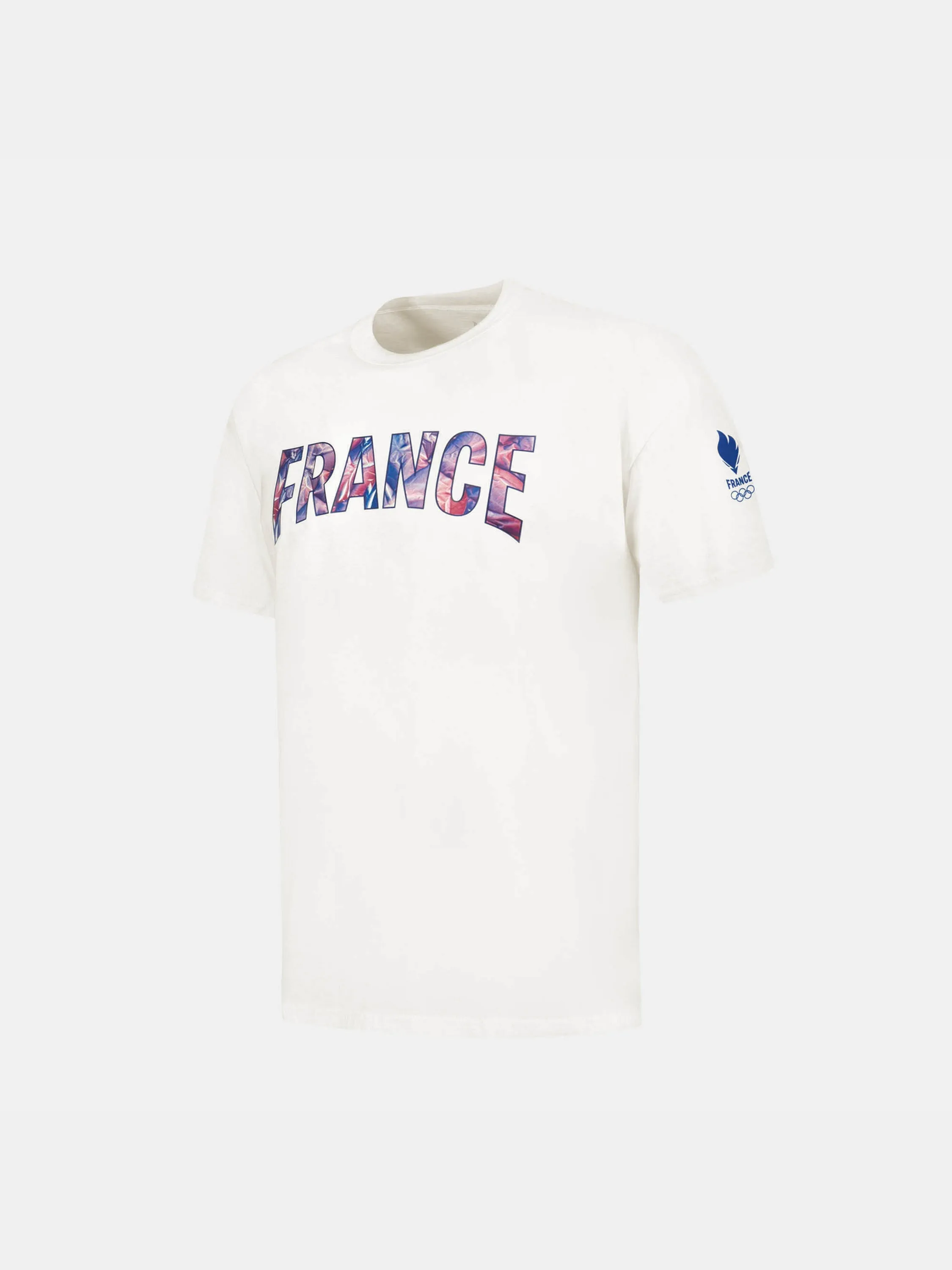 T-shirt Équipe de France Olympique 2026 en jersey de coton sold by Le Coq Sportif product image thumbnail 4
