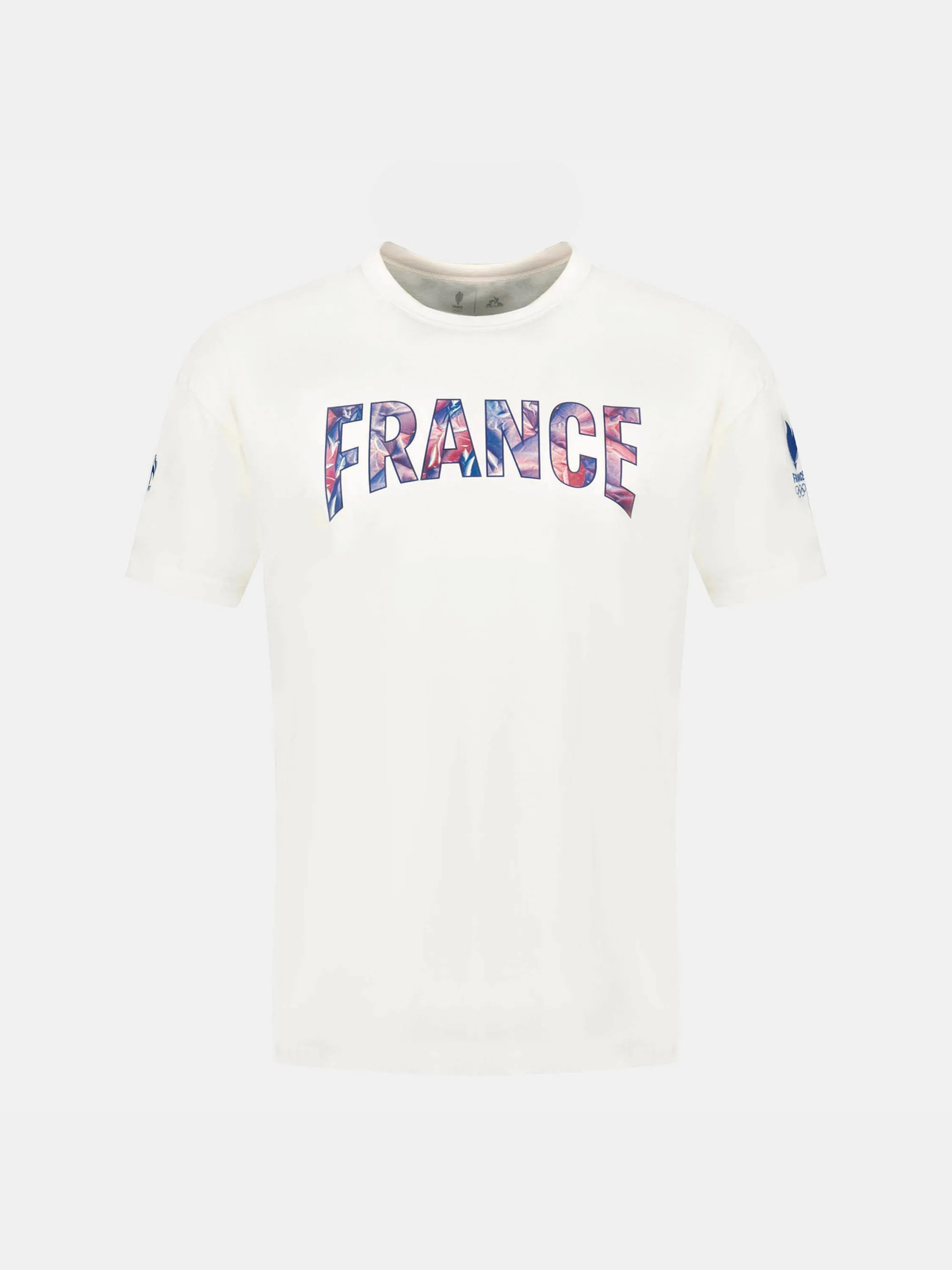 T-shirt Équipe de France Olympique 2026 en jersey de coton sold by Le Coq Sportif product image thumbnail 2