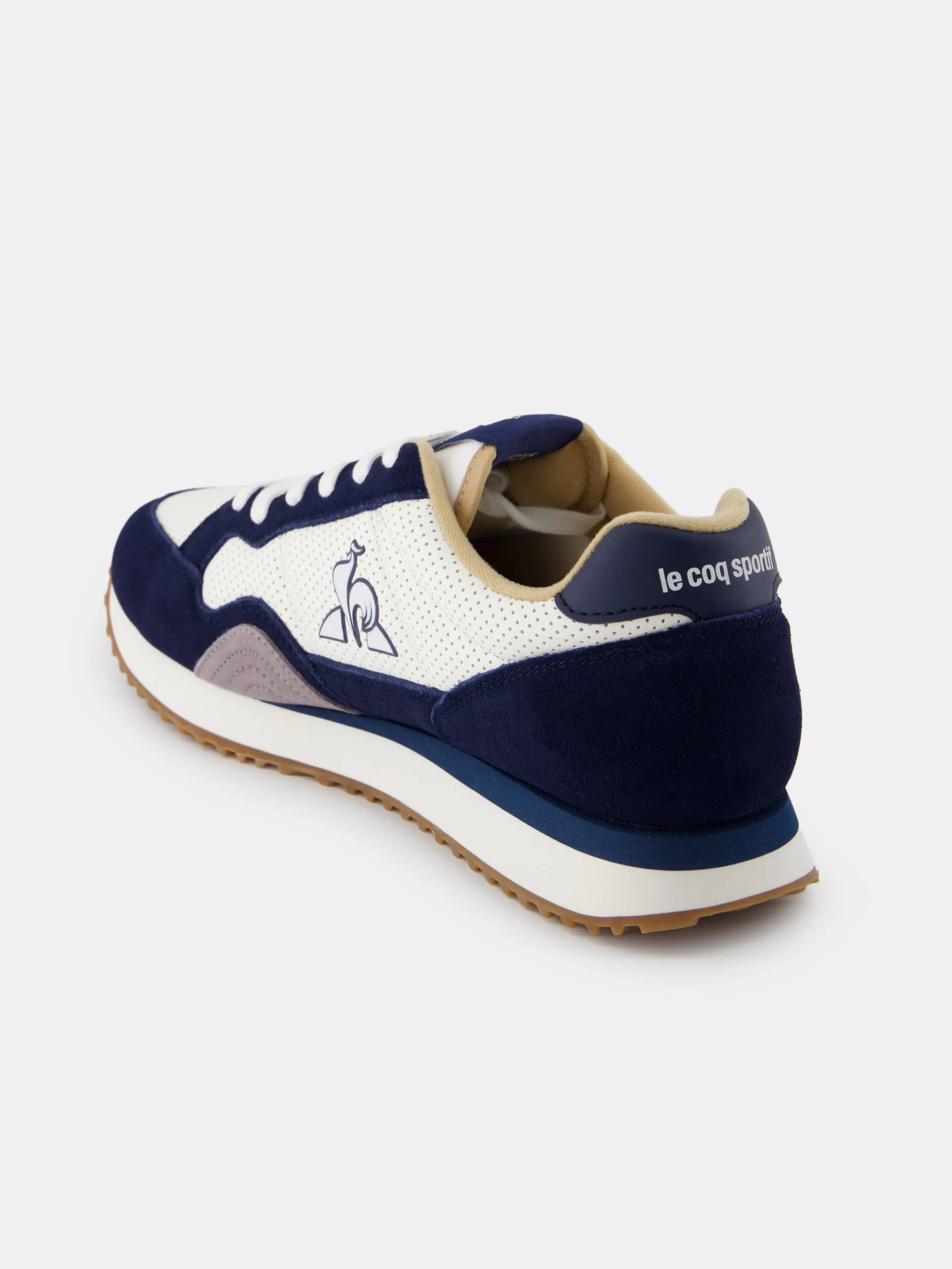 Sneakers rétro-running en cuir perforé et suede Jet Star sold by Le Coq Sportif product image thumbnail 3