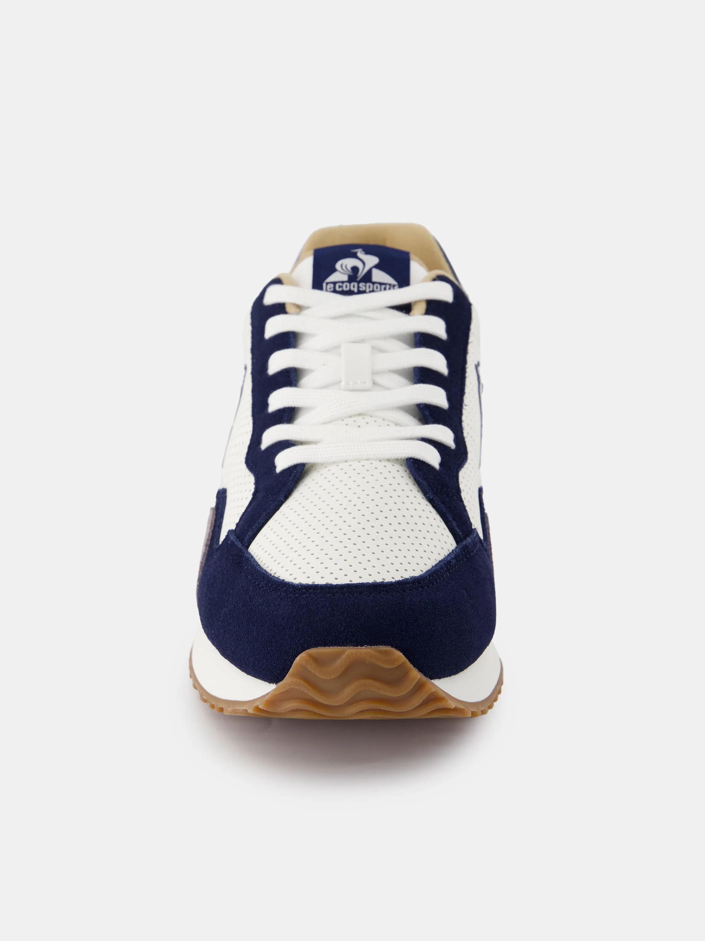 Sneakers rétro-running en cuir perforé et suede Jet Star sold by Le Coq Sportif product image thumbnail 4