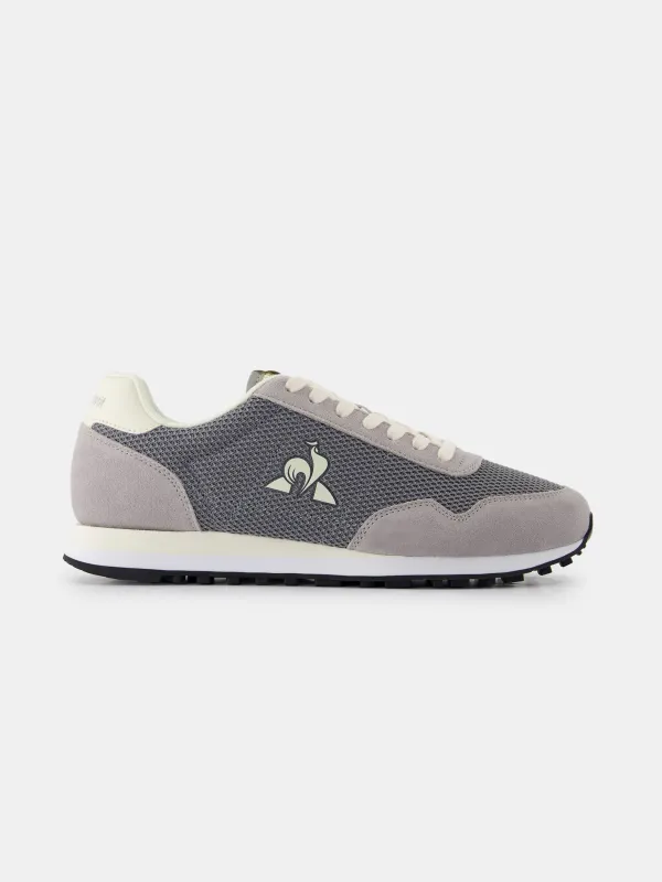 Sneakers retro-running en mesh et suede Astra made by Le Coq Sportif