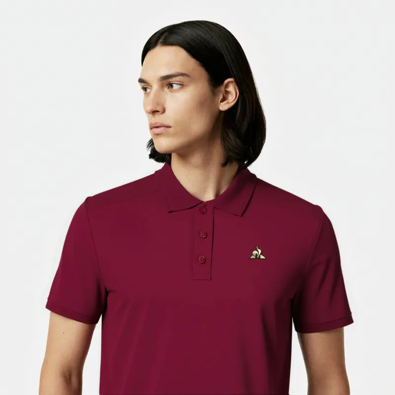 Polo Coq d'Or en jersey double de coton made by Le Coq Sportif