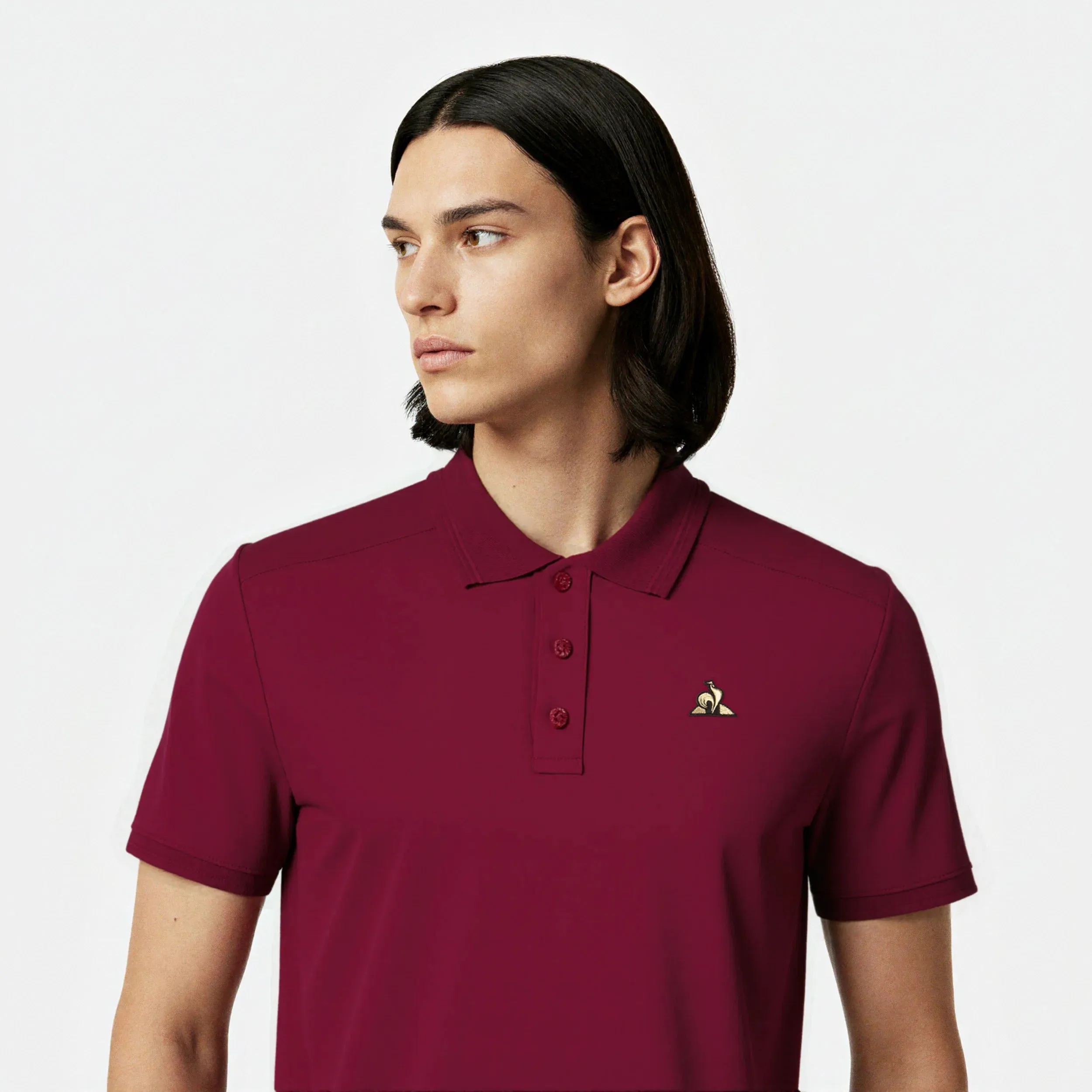 Polo Coq d'Or en jersey double de coton sold by Le Coq Sportif
