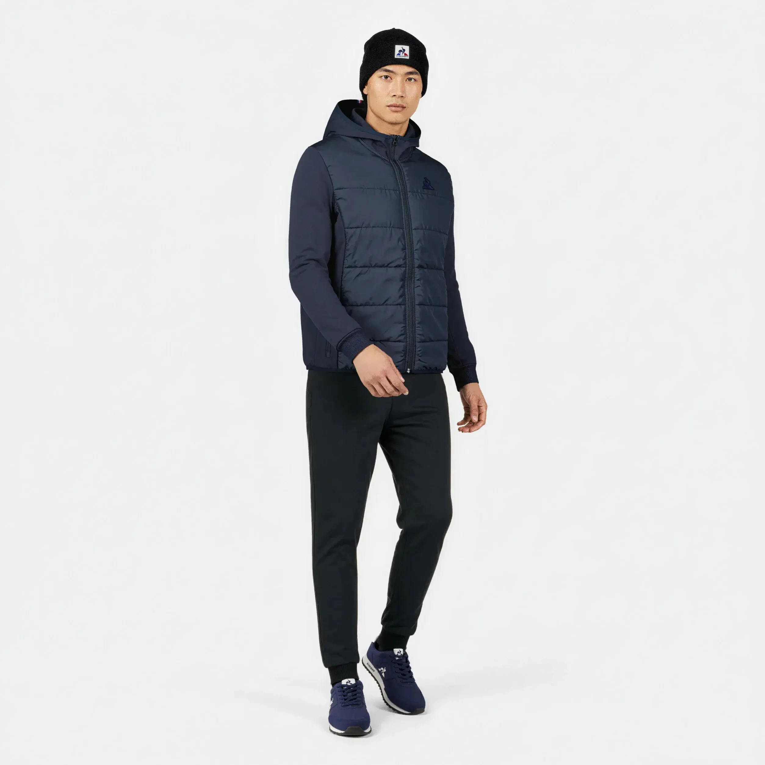 Veste zippée matelassée Essentiel bi-matière sold by Le Coq Sportif product image thumbnail 5